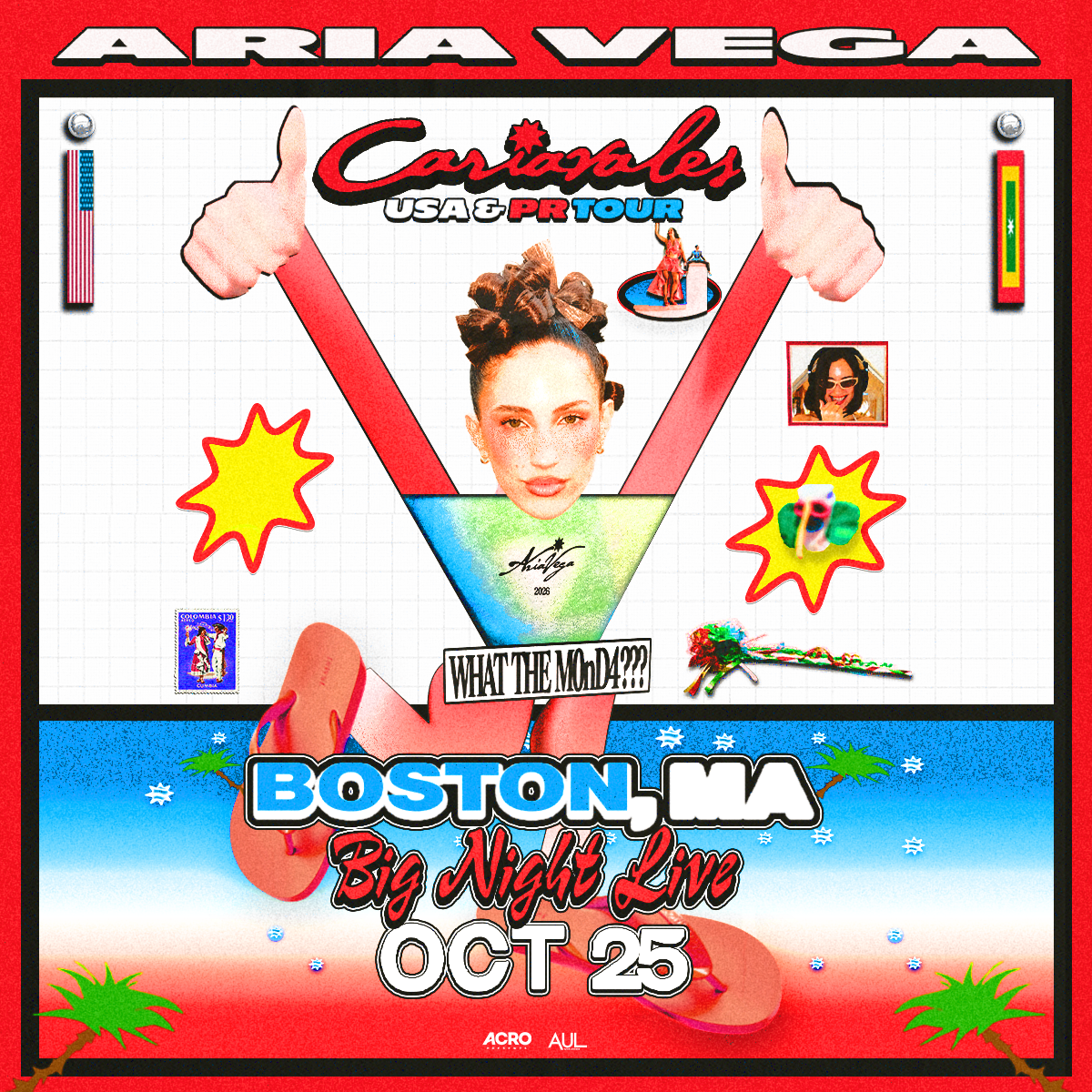  Aria Vega at Big Night Live - October 25, 2026 - Boston, MA 
