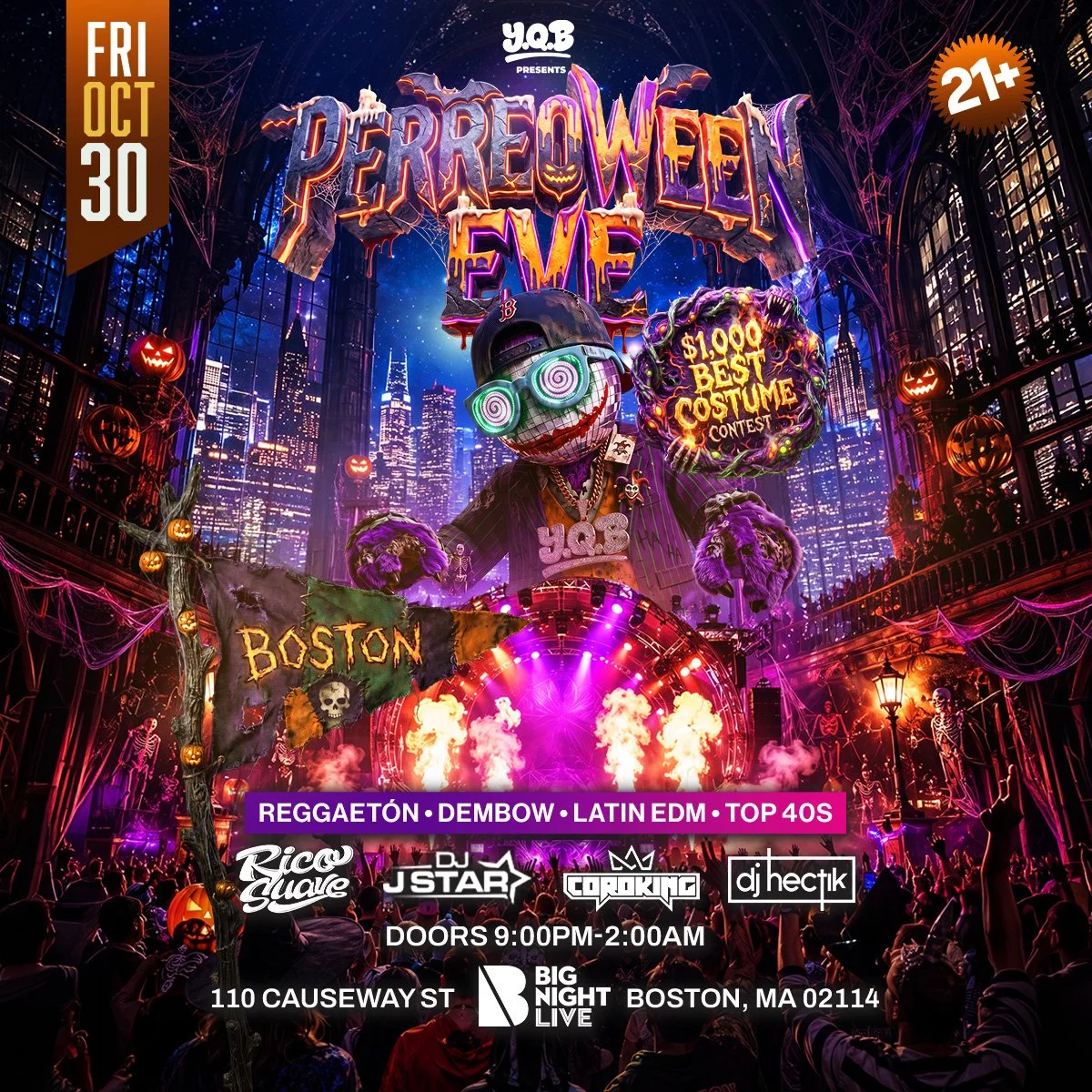  Yo Quiero Bailar at Big Night Live - Boston, MA - October 30, 2026 