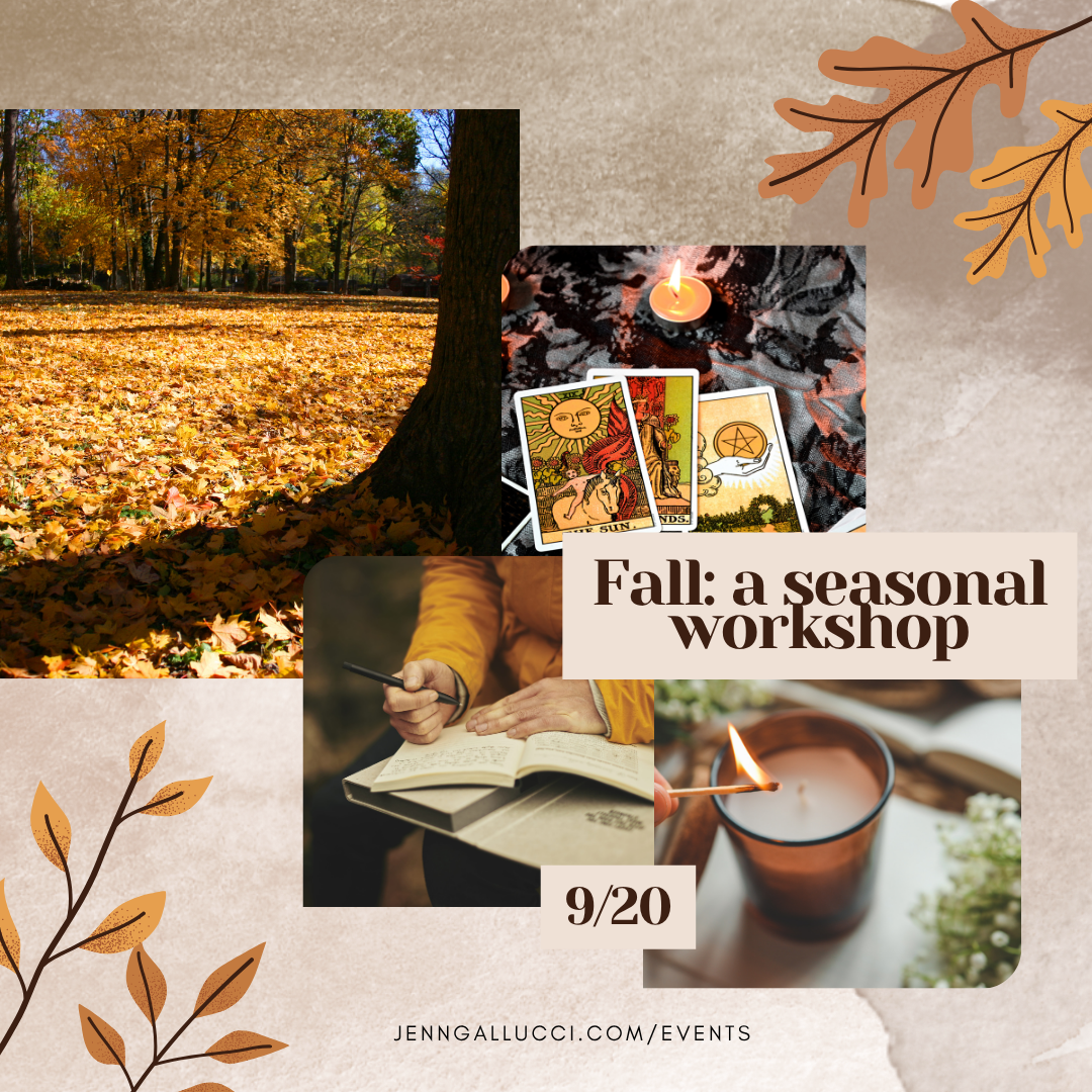 FALL : A seasonal workshop to center and connect