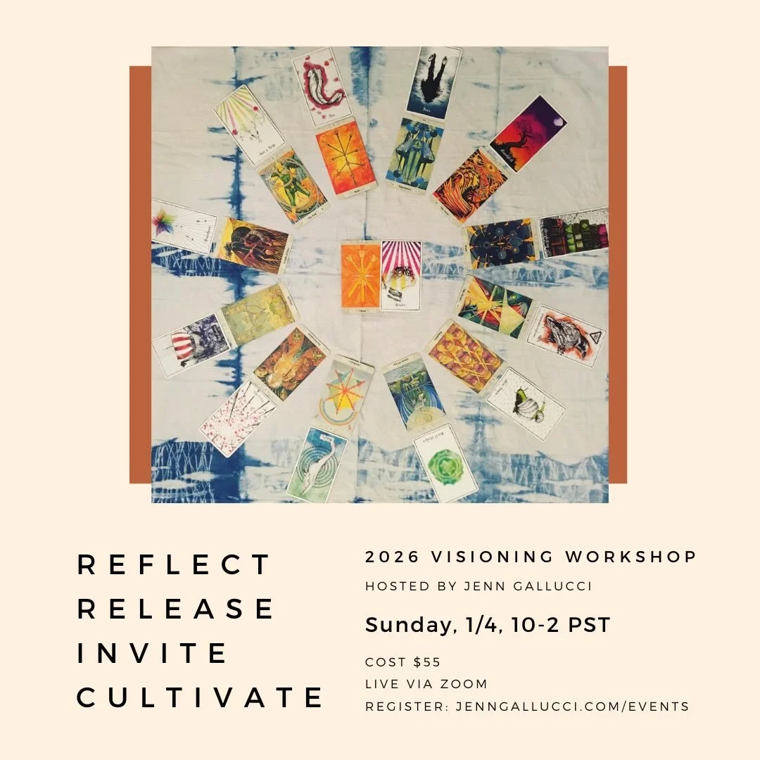 Join us on January 4th for REFLECT | RELEASE | INVITE | CULTIVATE : 2026 Visioning Workshop. 

What a year!

I think I say this every year when I arrive in December. This year was a particular year though. (I might say this every year too). It needs 