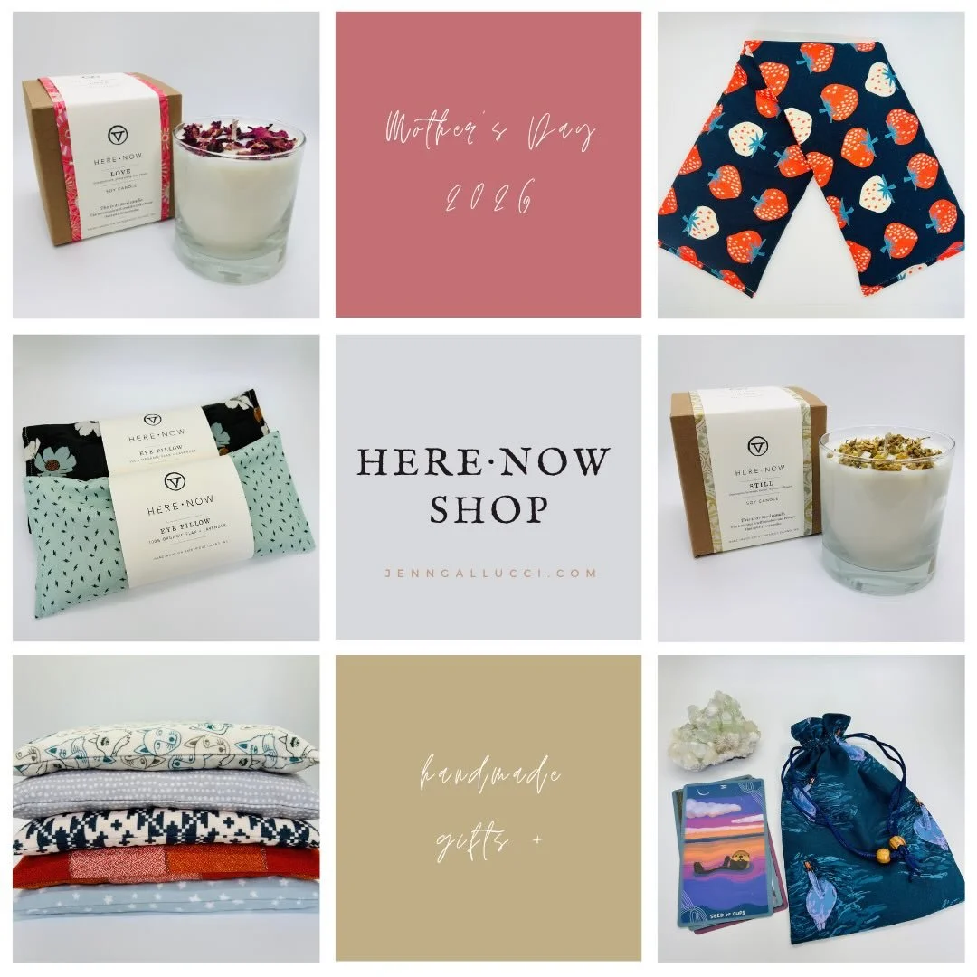 Mother&rsquo;s Day Shop Update!

Celebrate the mother&rsquo;s in your world with a self-care ritual gift.

Here &middot; Now botanical ritual candles are made with soy wax, cotton wicks, and only pure essential oils (no fragrance oils). They are hand