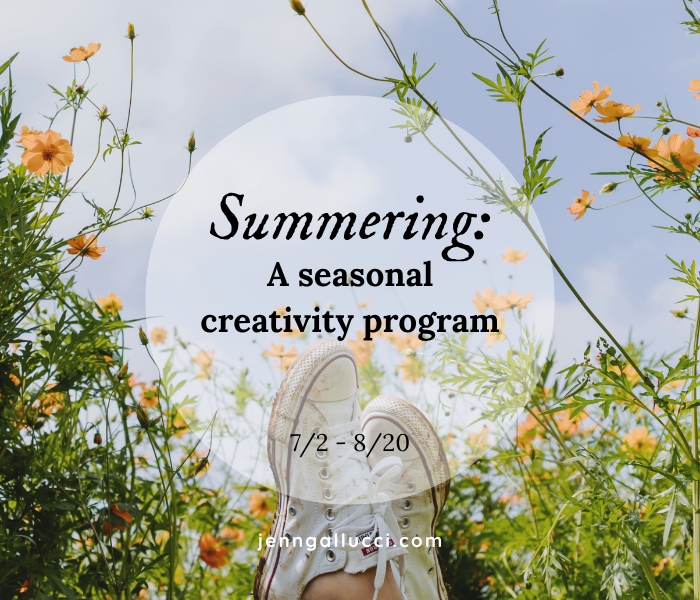 Summering: A Seasonal Creativity Program