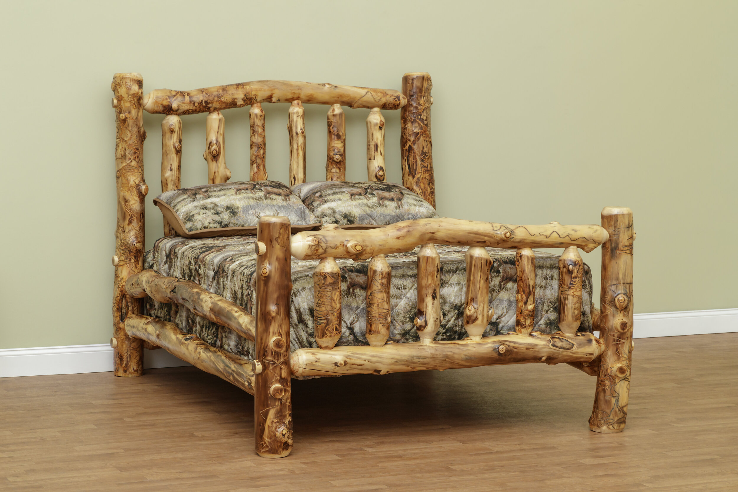 aspen log bedroom furniture colorado