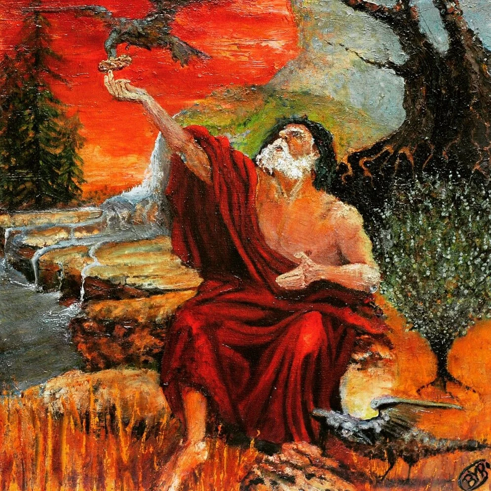 Elijah Fed by Ravens 