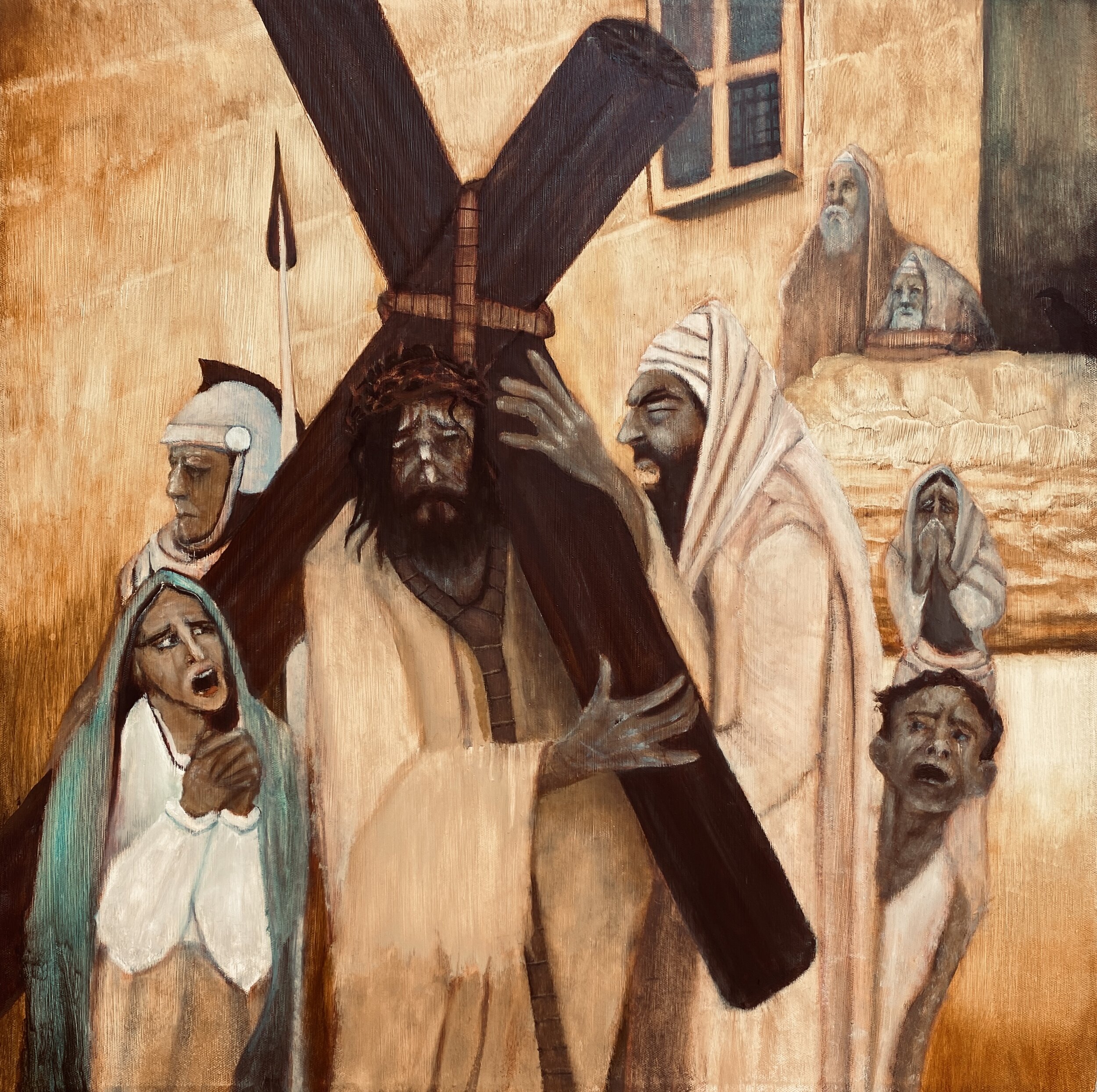 Station 6 - Jesus Carries His Cross