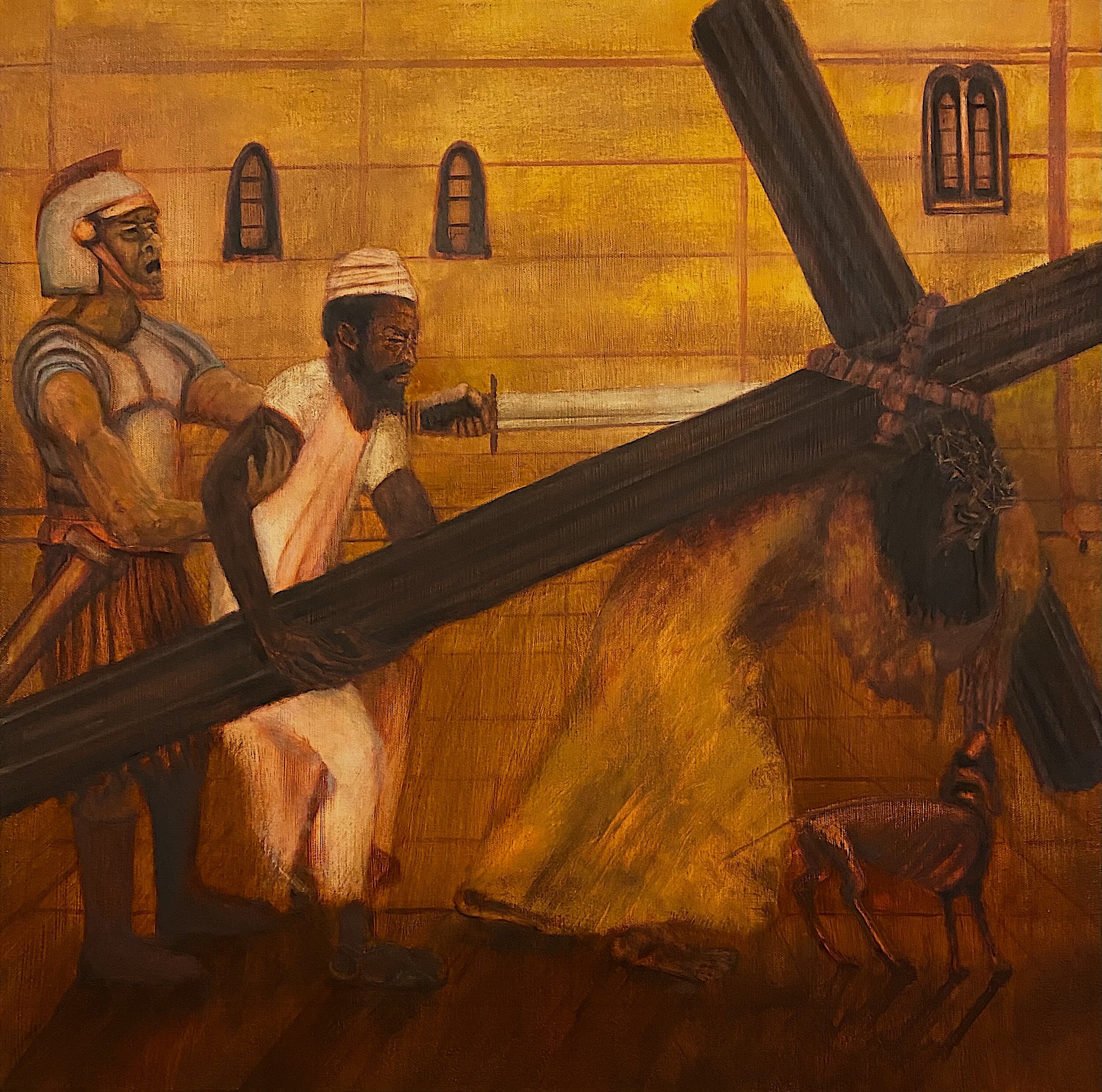 Station 7 - Simon of Cyrene Helps Carry the Cross