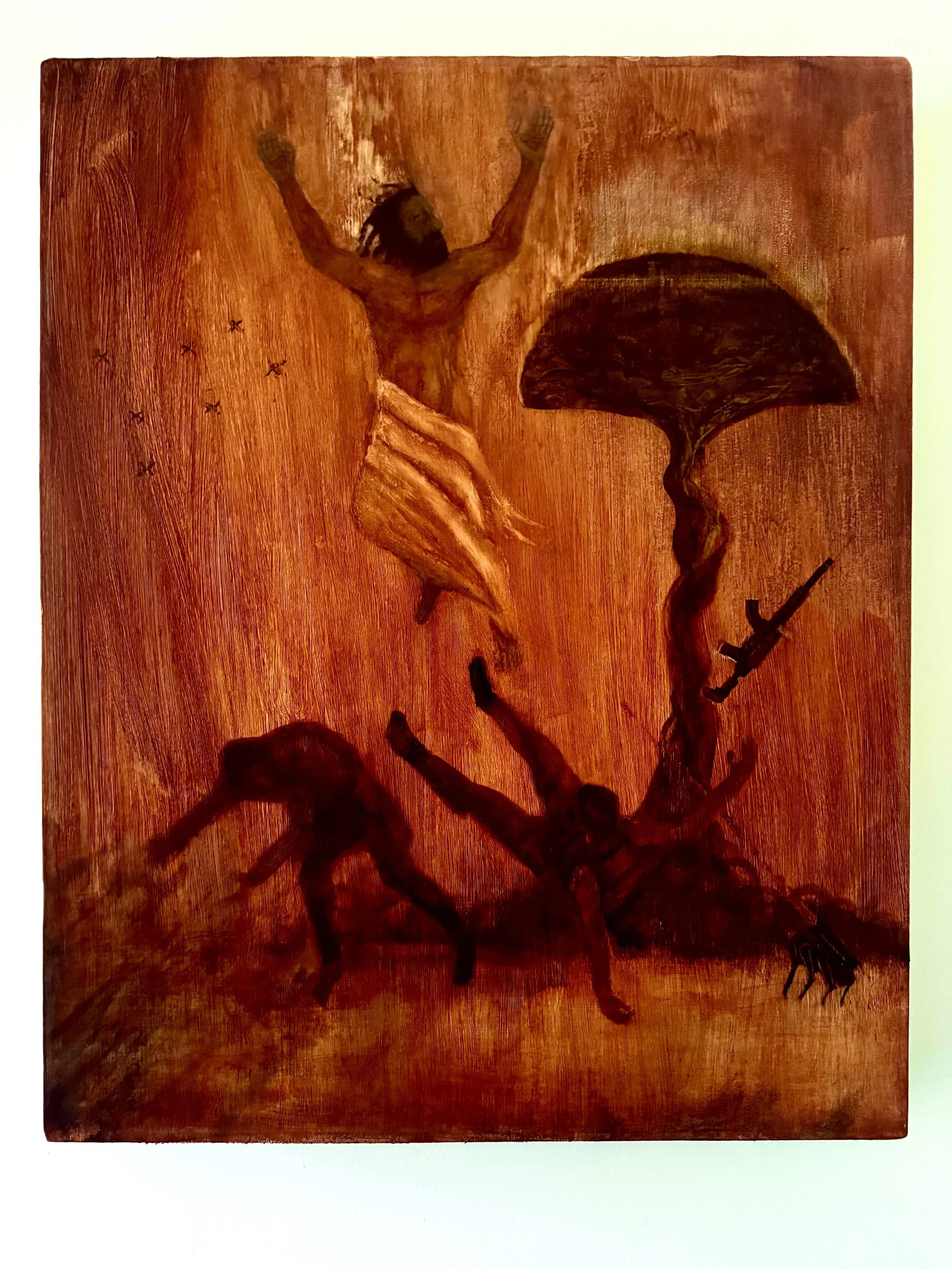  Oil on canvas, 30” x 24.” 
