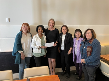 AAWA Feb. 22, 2024 Meeting A check for $3,000 was presented to Jessica Hays, CEO of SPARCC