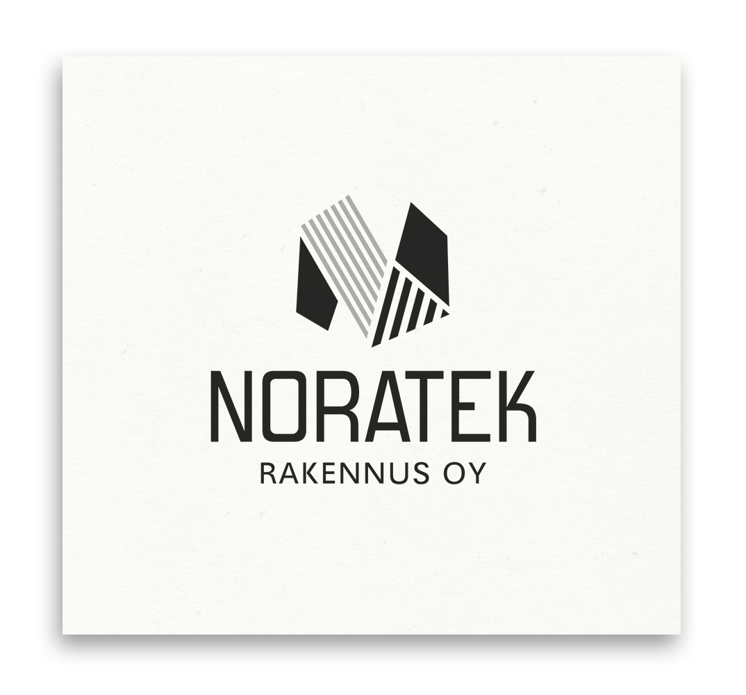 A logo for Noratek Rakennus Oy. www.noratekrakennus.fi
