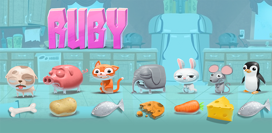 Animal Character and Prop Concepts