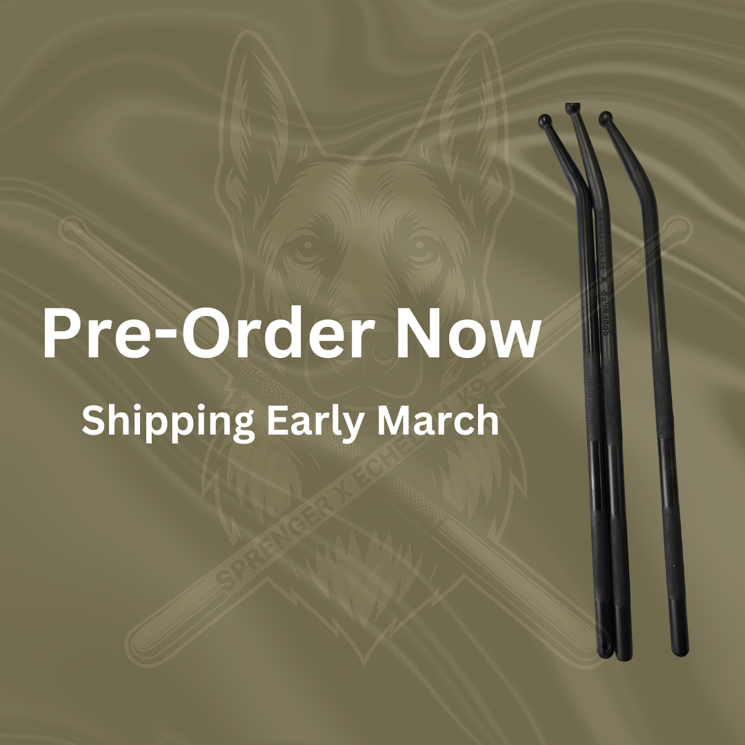 Sprenger X Echelon K9 Black Outstick