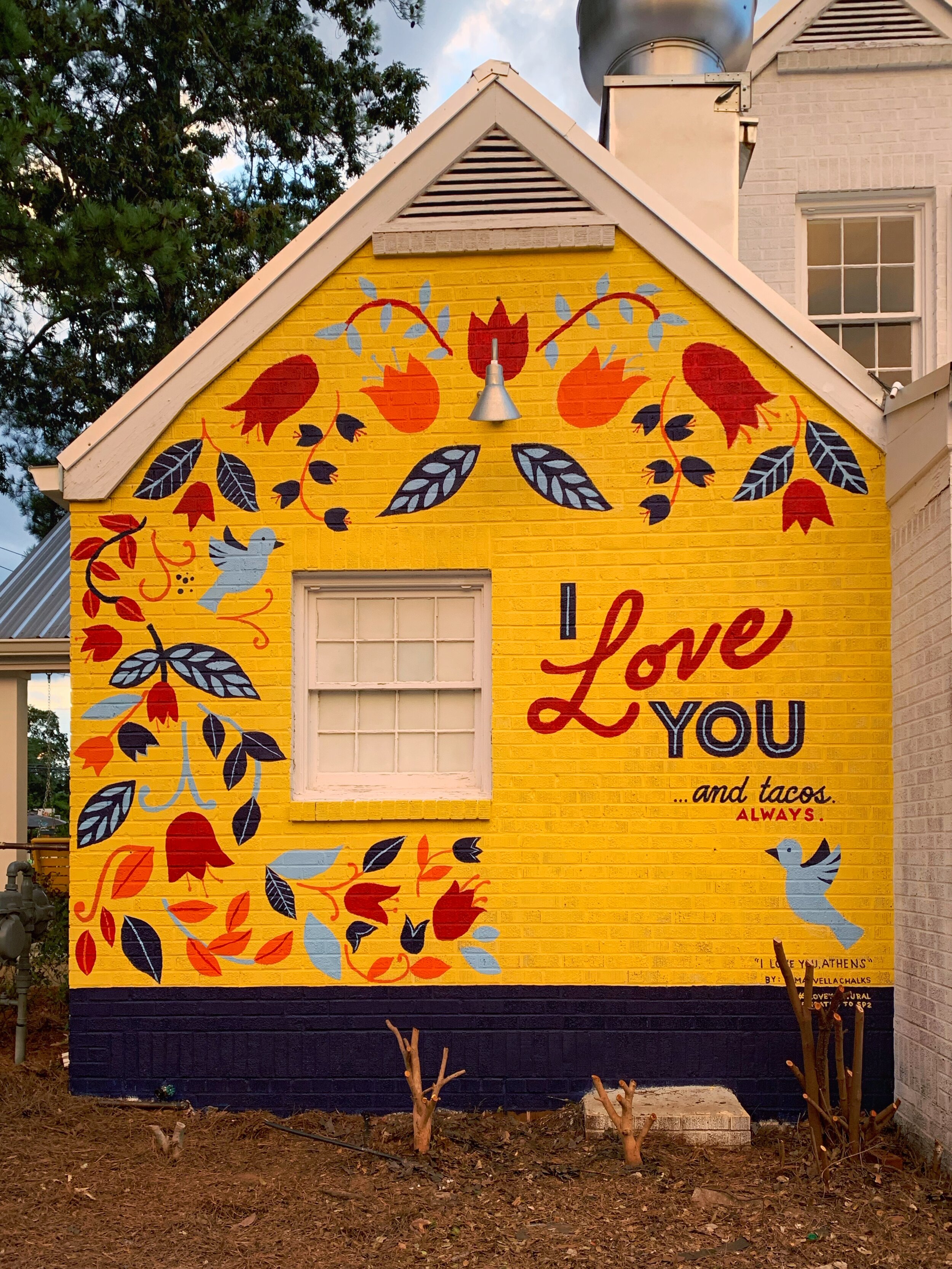 I Love You, Athens Mural