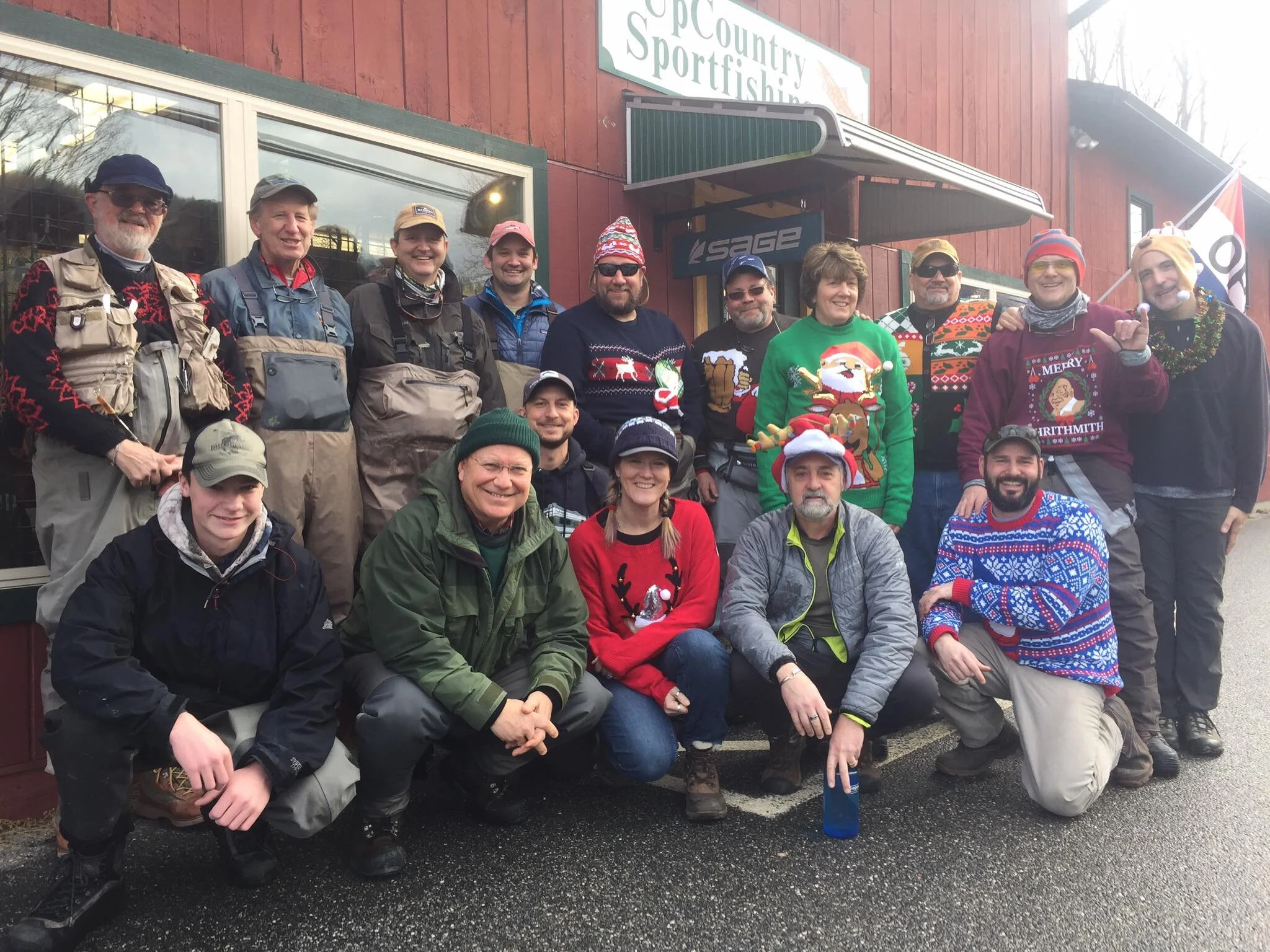 Ugly Sweater Fishing on the Farmington - Saturday, December 12
