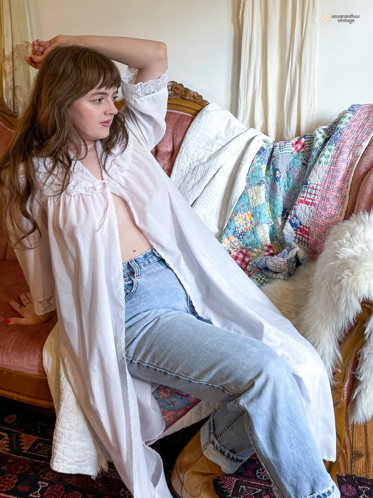 Blush Lace Duster