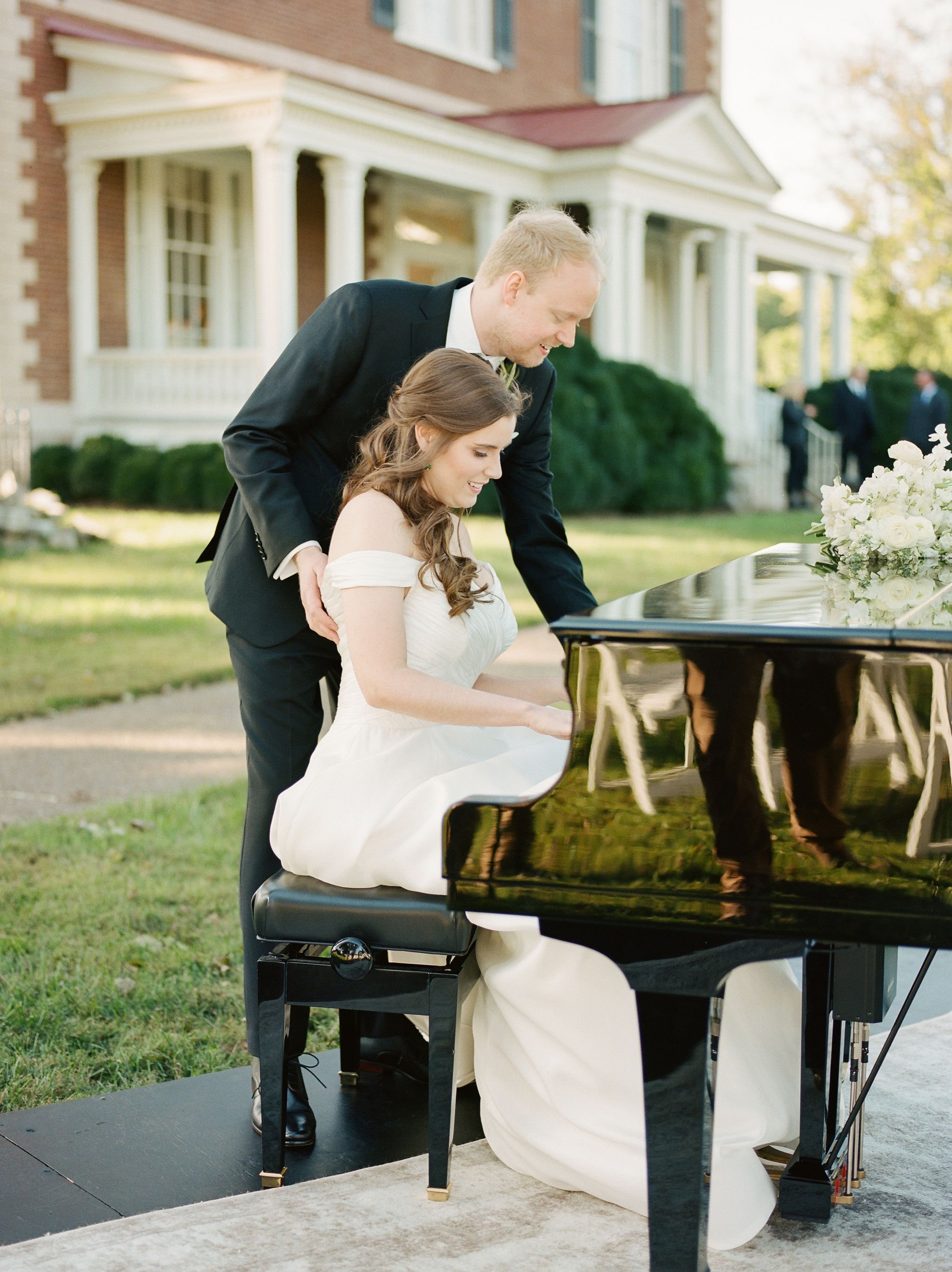 Real Wedding: Caroline + Steven's Musical Autumn Wedding