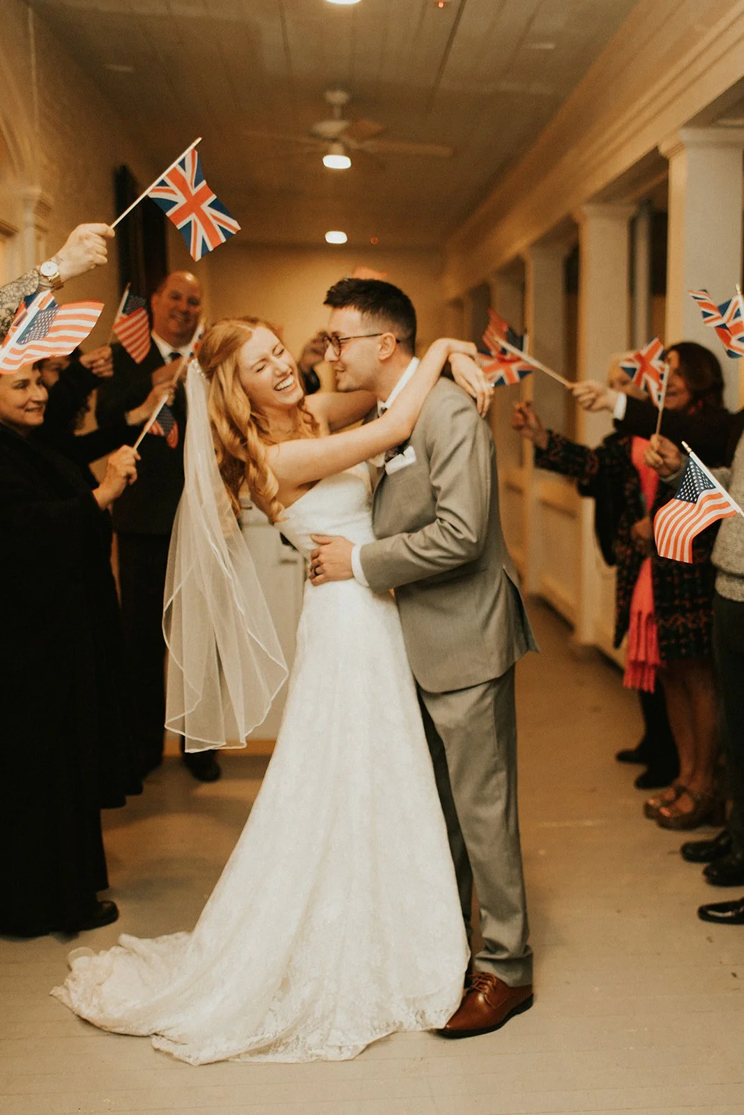 Snowy Winter Elopement at Our Historic Nashville Wedding Venue 