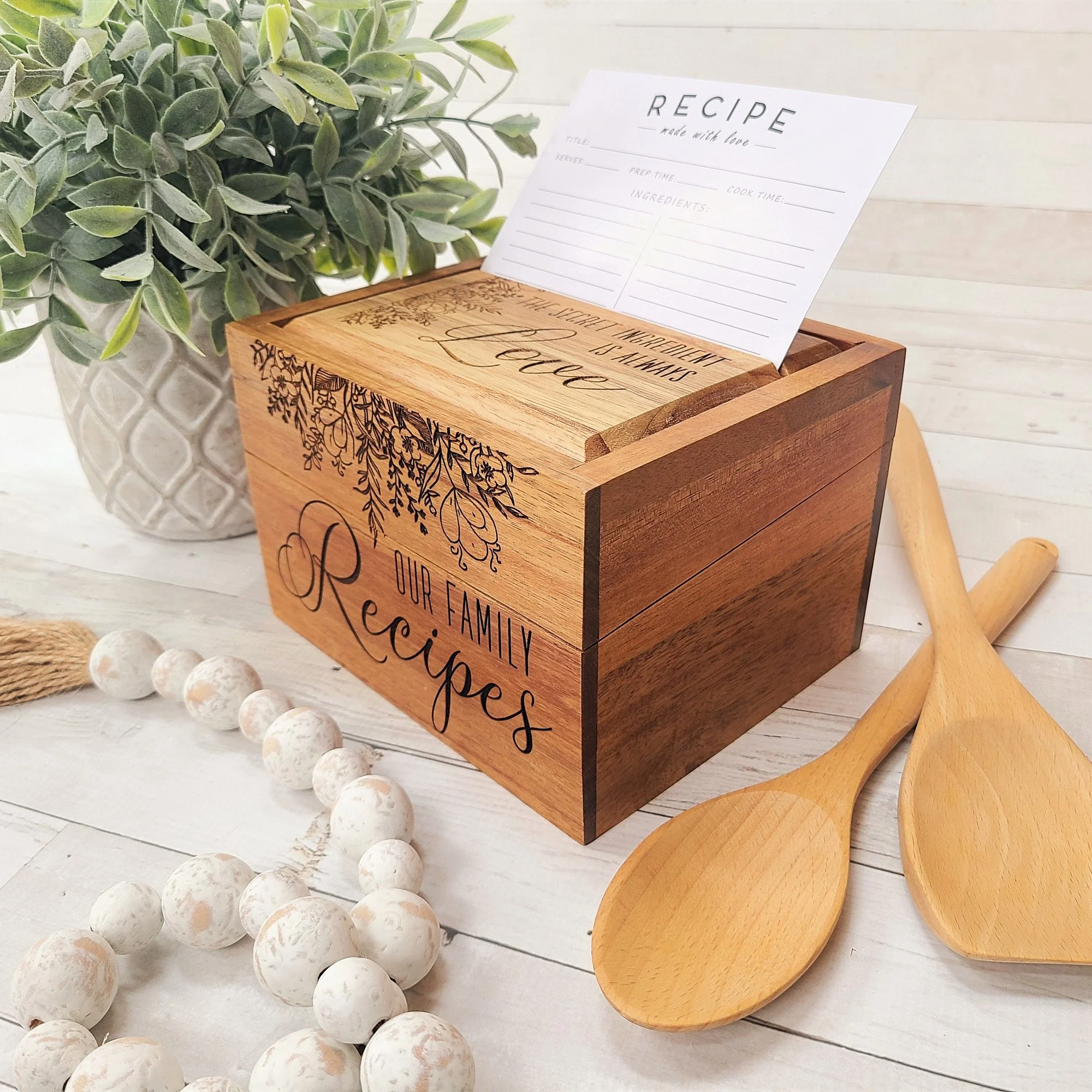 Secret Ingredient Recipe Box