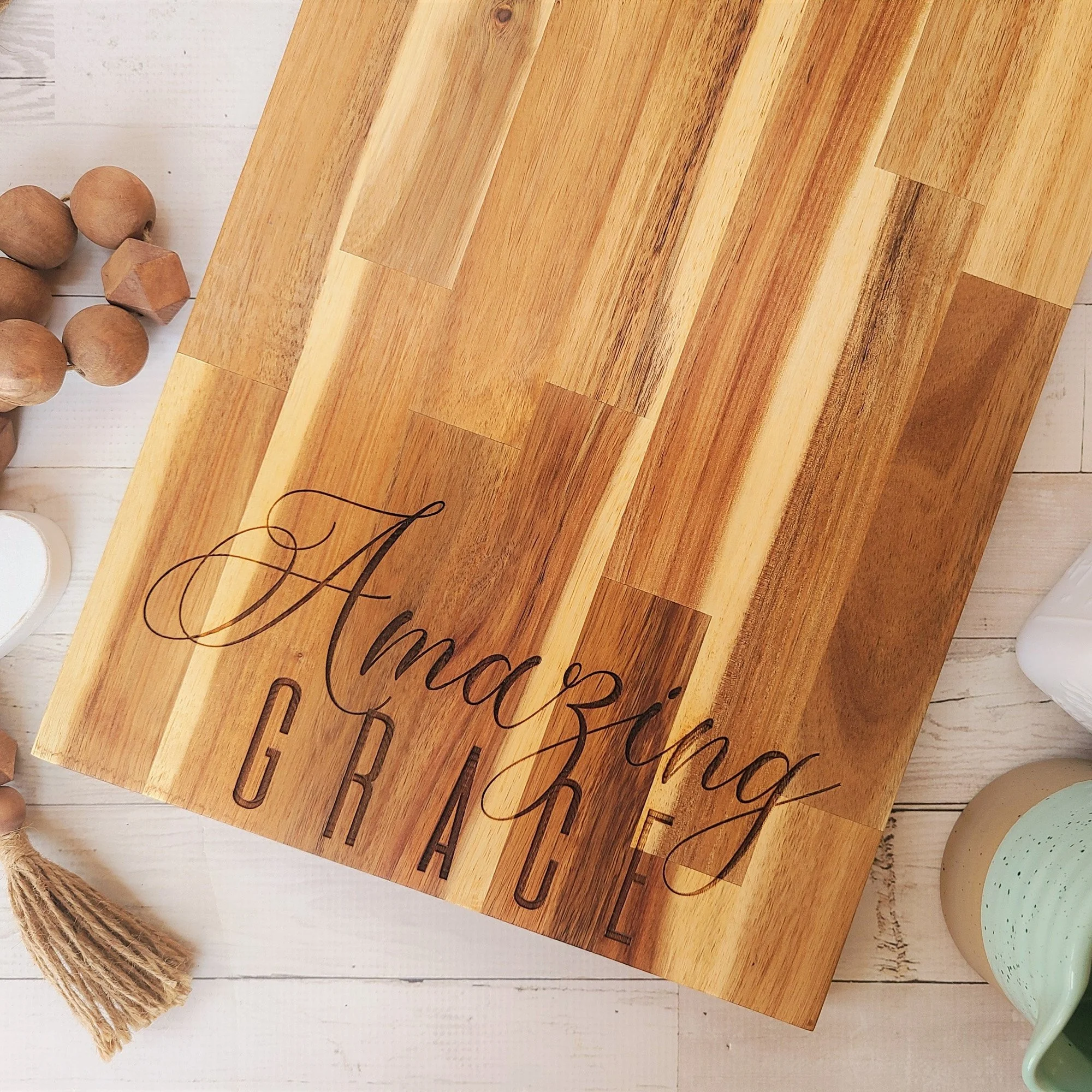 Amazing Grace Cutting Board — Inscribed Moments