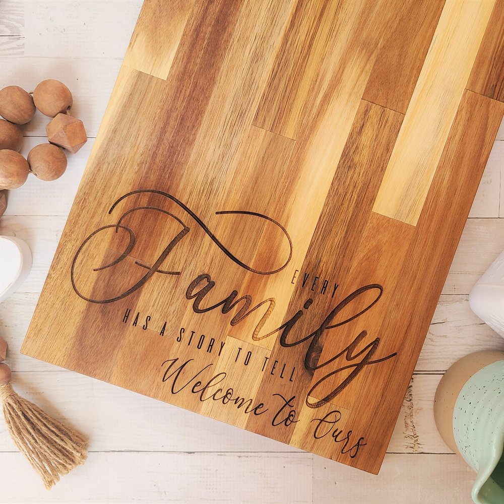 The Family Recipe Cutting Board - Wooden Cutting Boards For Sale