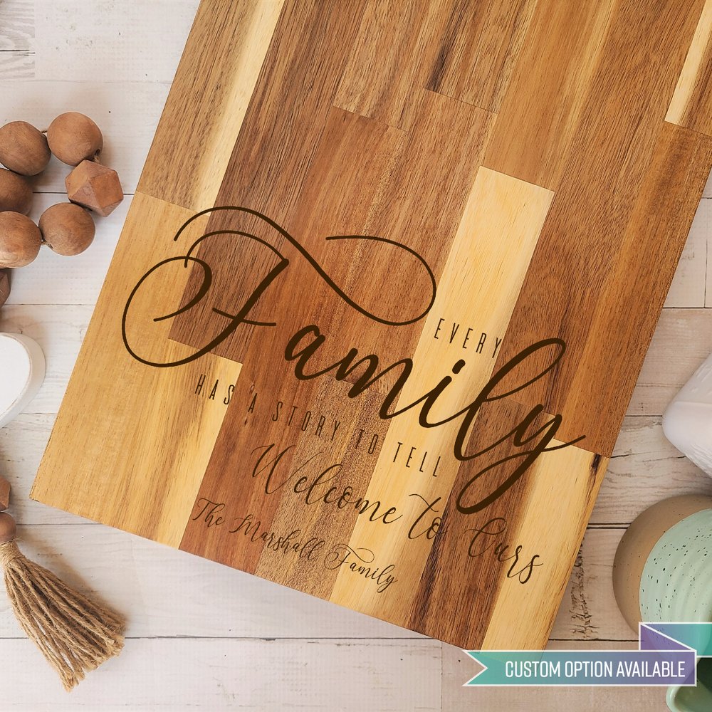 How to Make a Personalized Cutting Board - The Crafty Blog Stalker