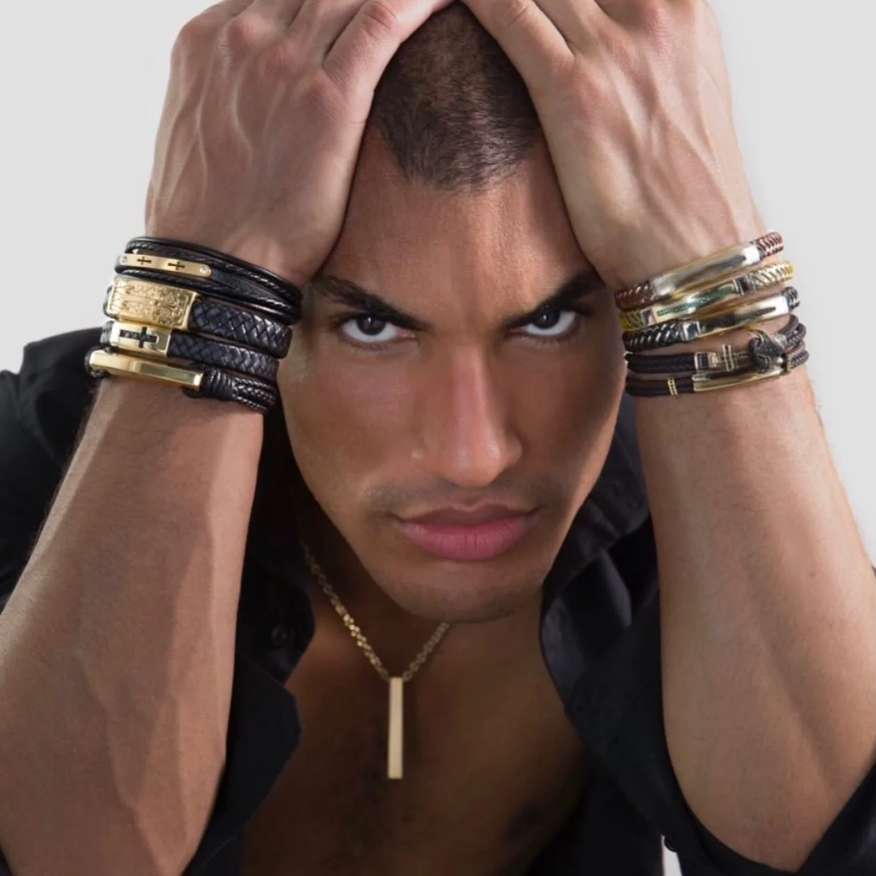 The Men&rsquo;s collection is here. The status of 14K yellow gold with the strength of sterling silver.