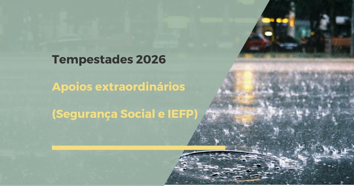 Intempéries: apoios extraordinários disponíveis (Segurança Social e IEFP)