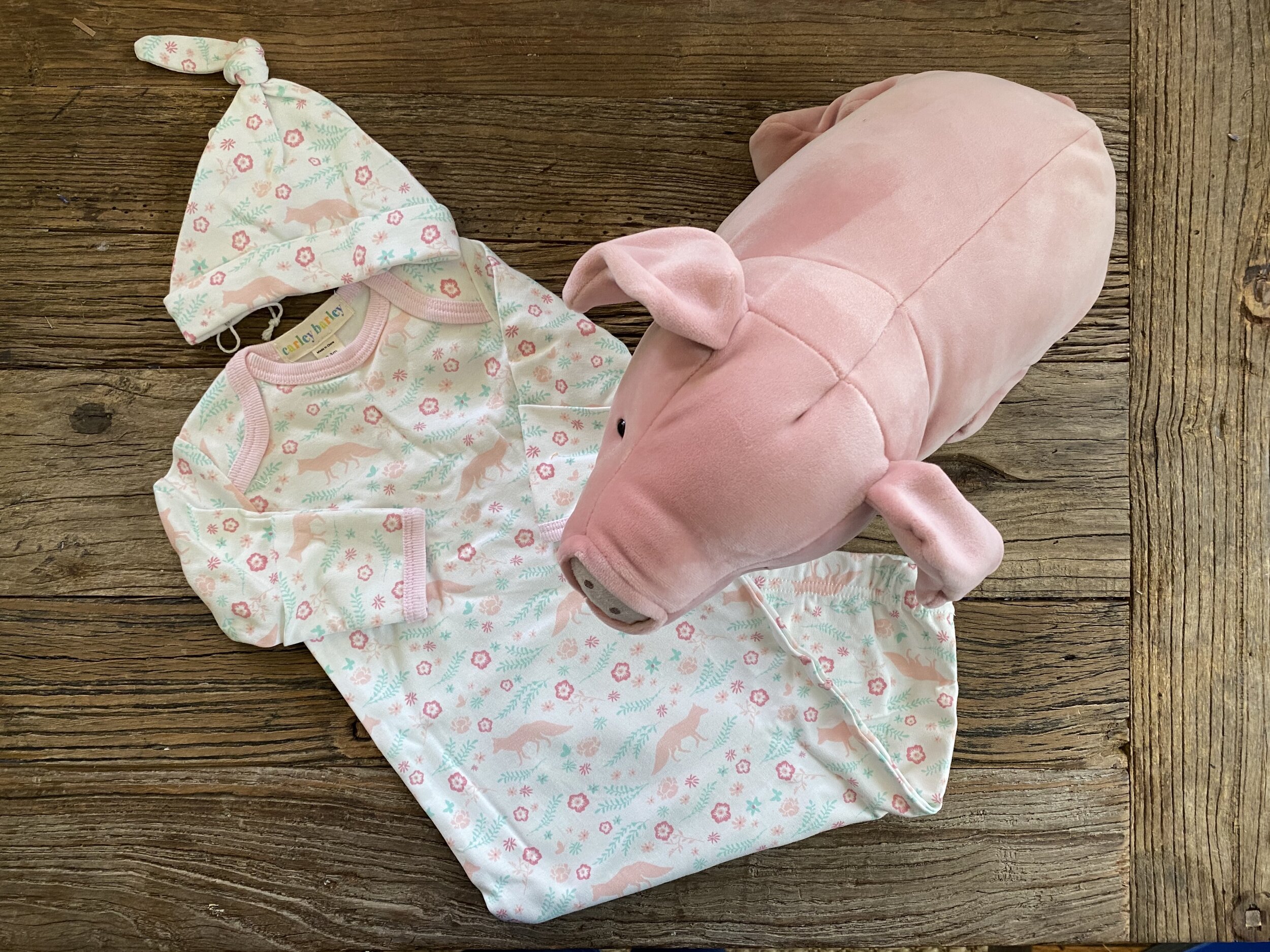 Pink Piggy Baby Gift