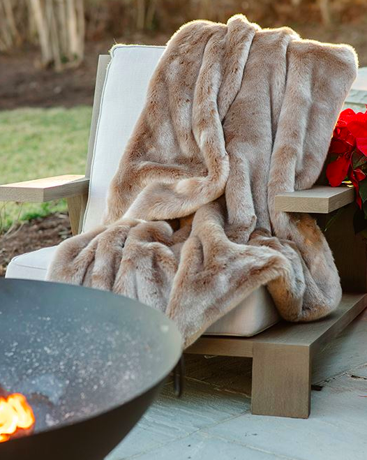 Luxurious Faux Throw Blanket 