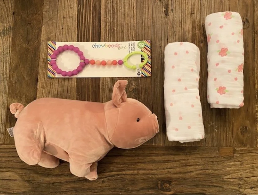 Baby Pig Blanket Gift