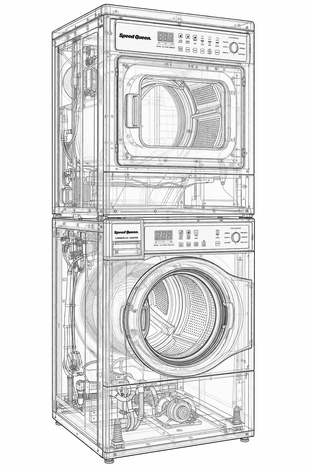 Technical x-ray illustration of washer_dryer unit.png