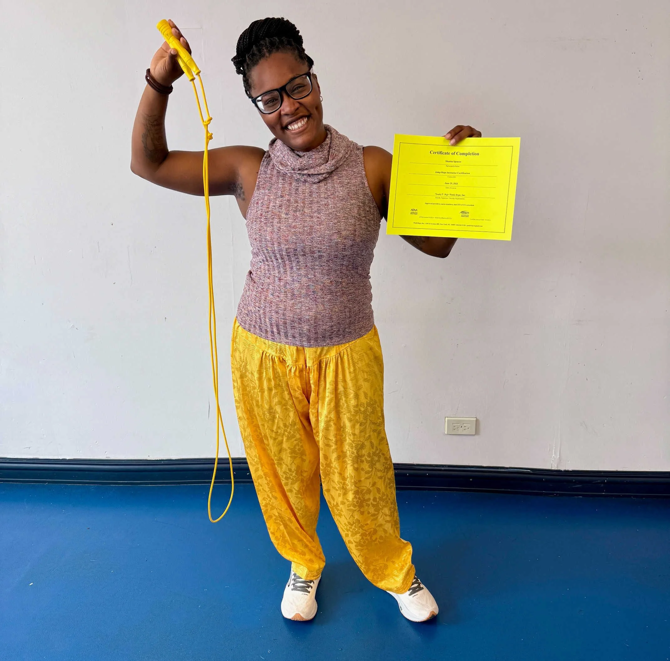 Jump Rope Instructor Home Study Certification