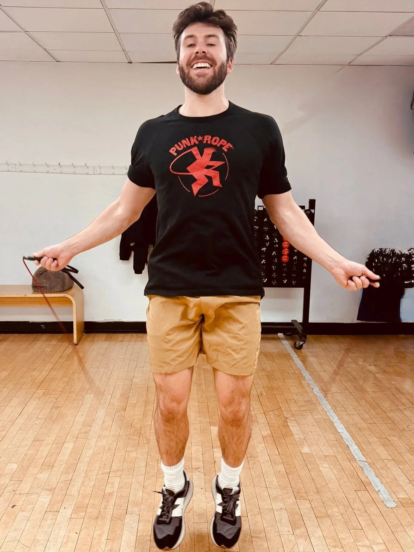 Punk Rope logo baseball t-shirt