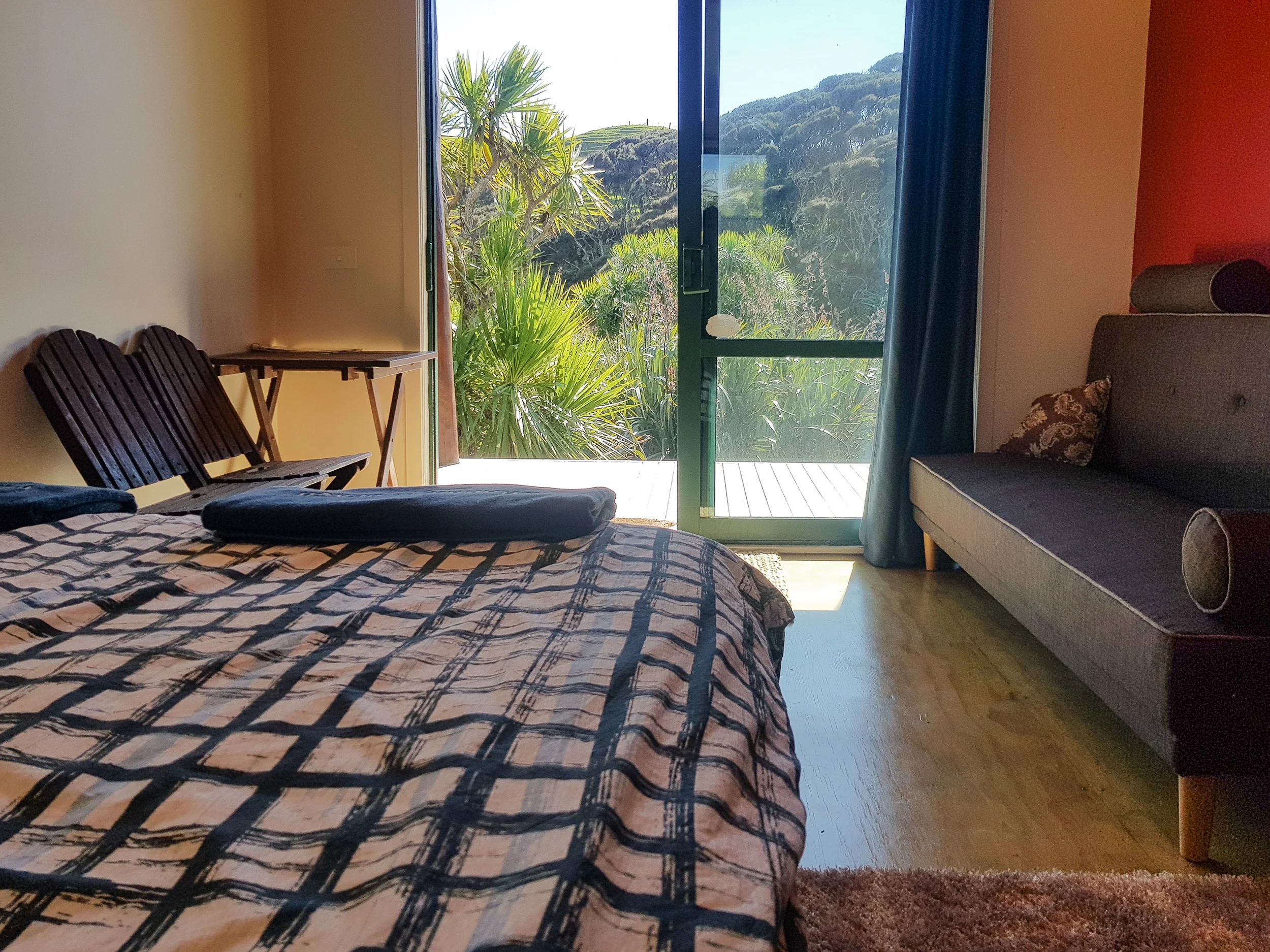 Relax in a private cabin. Sleeps up to 4 people and ideal for a family with 2 children.