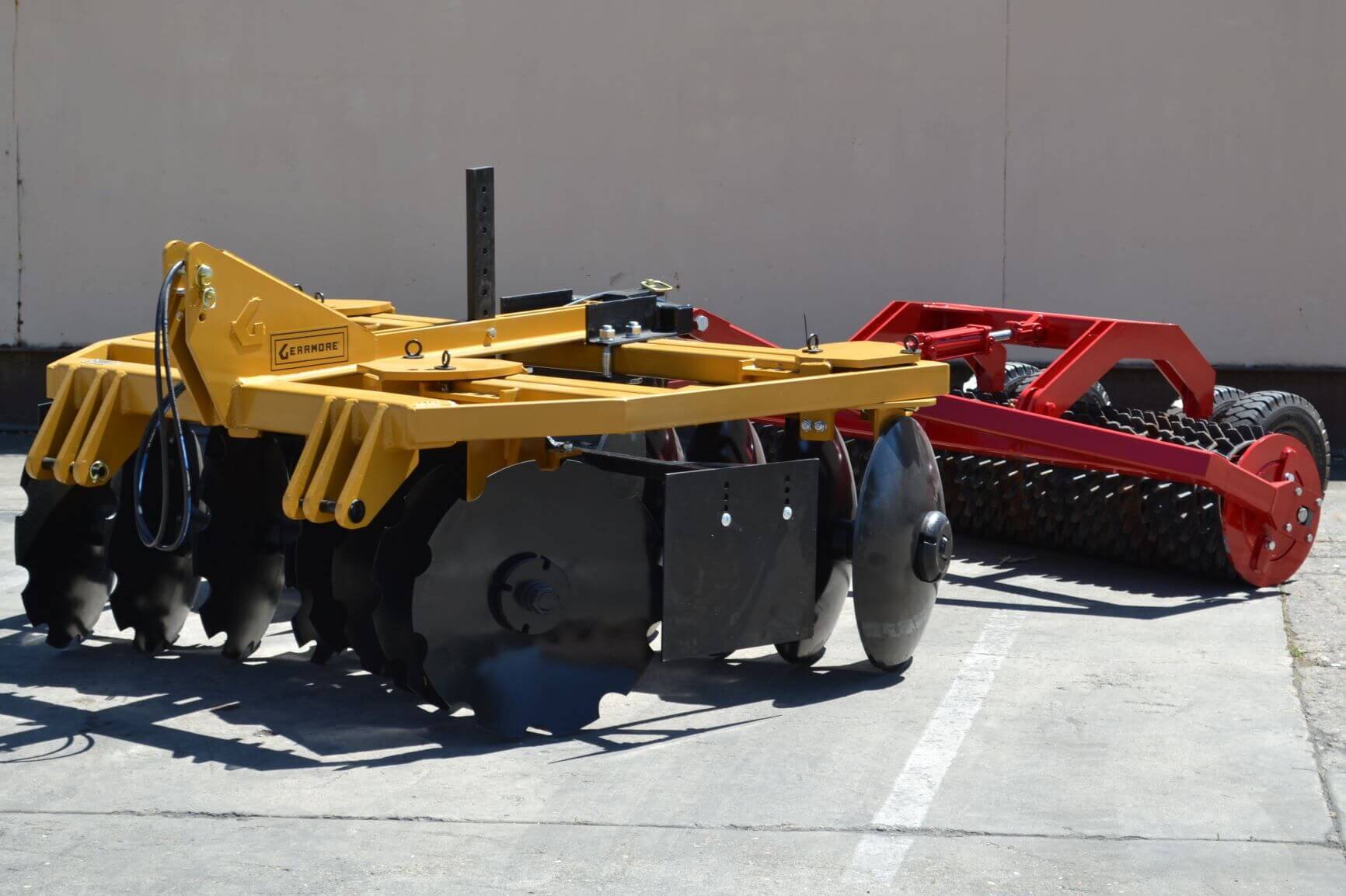 Gearmore 3 Point Disc with Acampo Machine Works Ring Roller