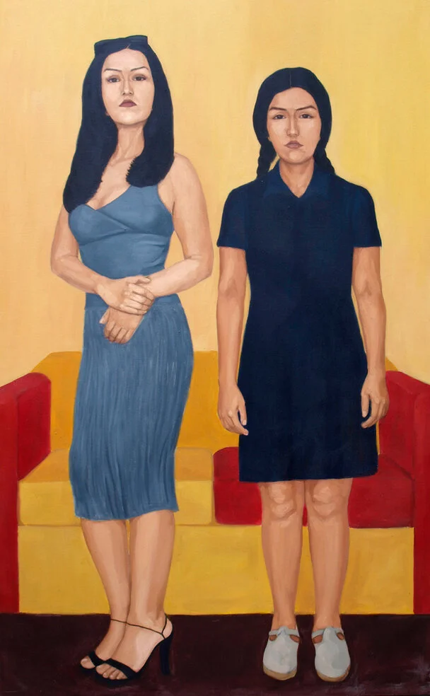 “La otra. Apres Iguiñiz” de la exposición ¡Qué tal raza! en Galería Forum, 2002.