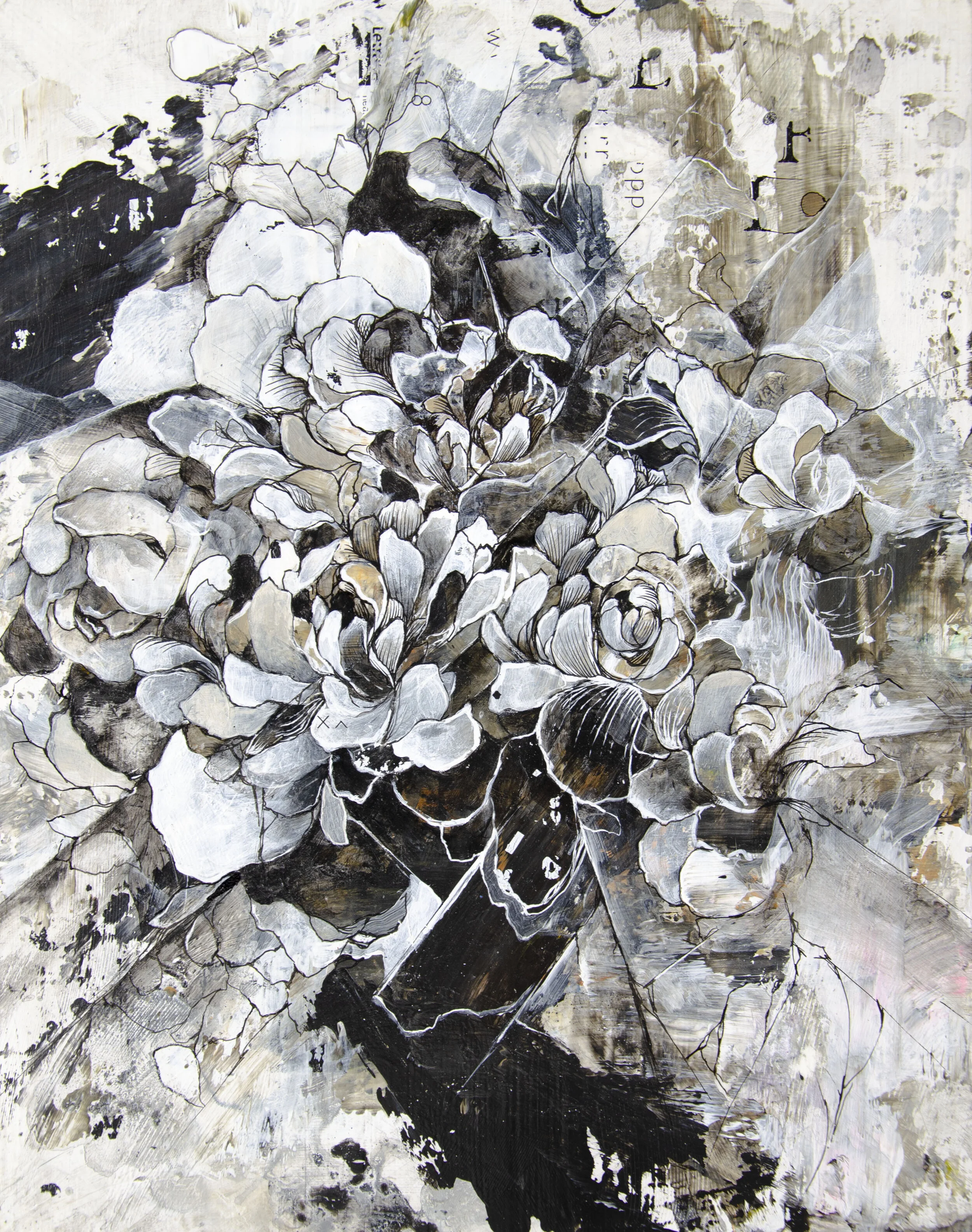 Floral Study_14 x 11 in_Acrylic and Mixed Media on panel.jpg