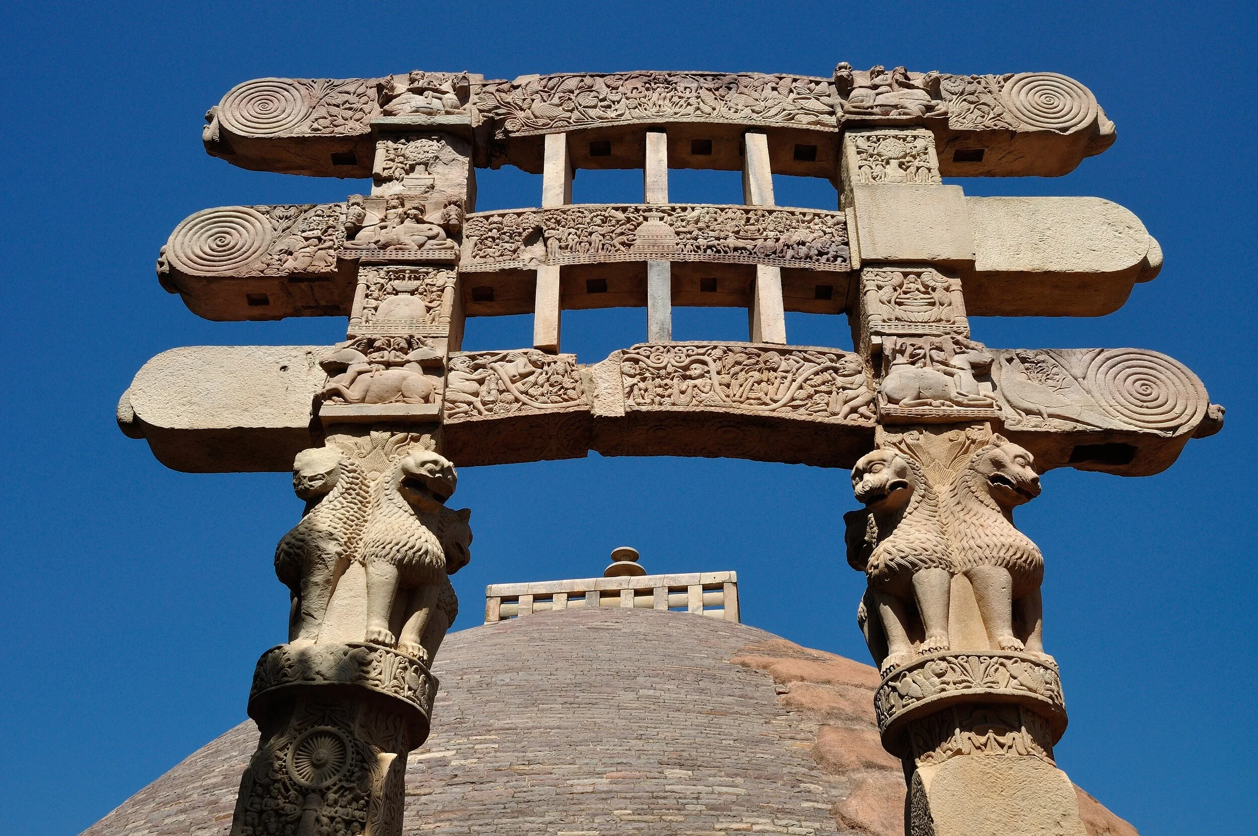 Gate at Sanchi