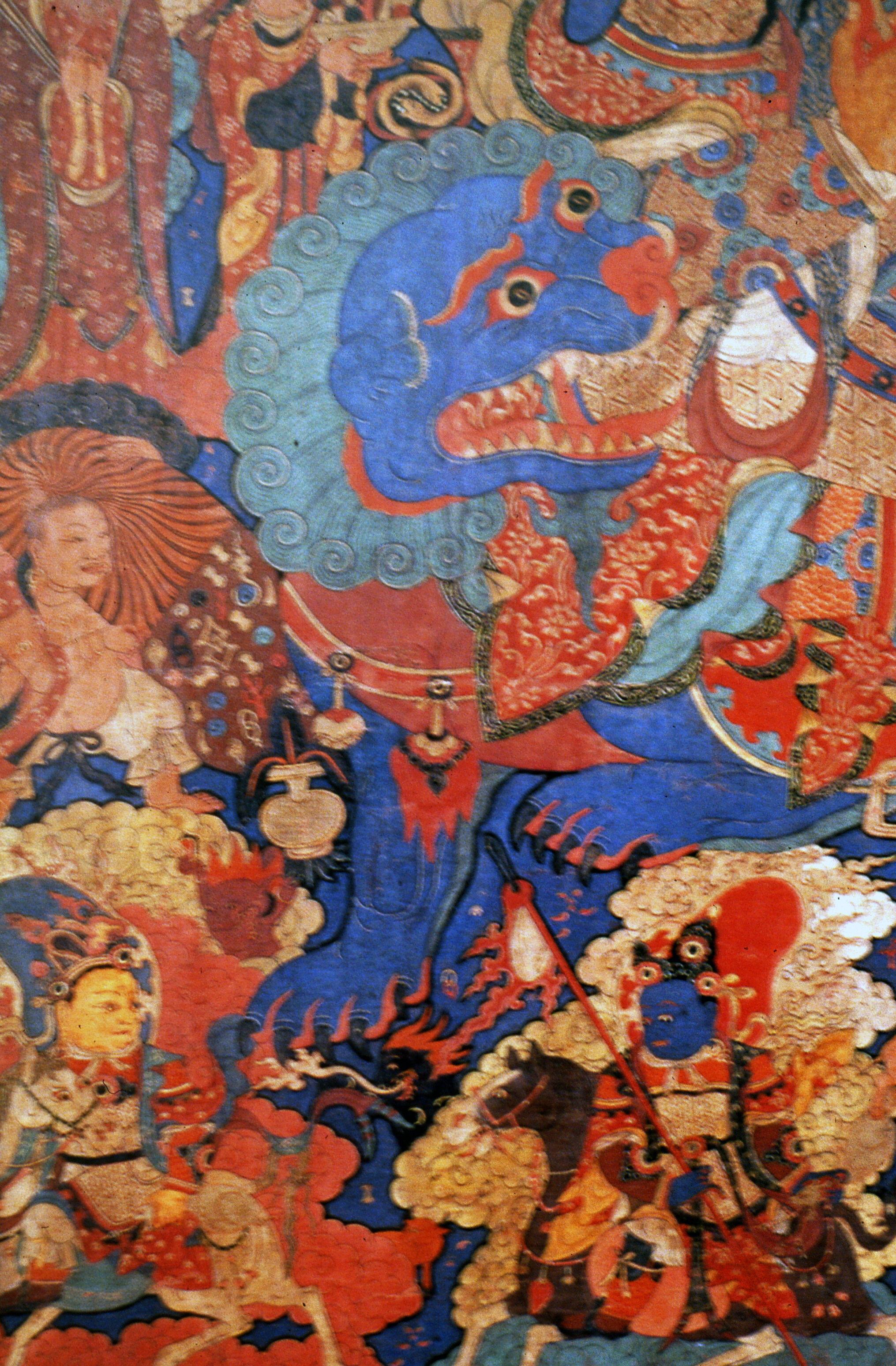 Vaisravana (Detail of Lion)