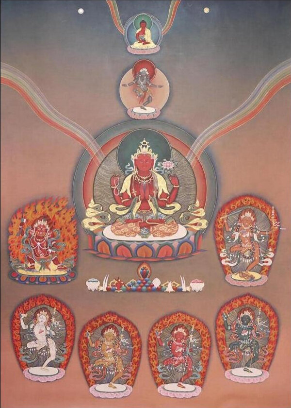Red Chenrezig