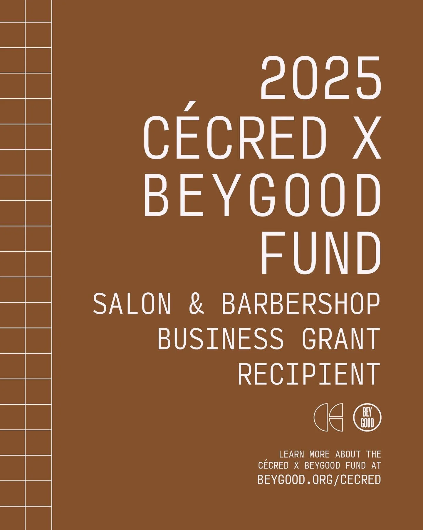 ✨ I&rsquo;m truly overjoyed to share that Curlology has been selected as a recipient of the 2025 C&eacute;cred x BeyGOOD Fund Salon &amp; Barbershop Business Grant! ✨

This honor is more than support for our business, It&rsquo;s an investment in our 