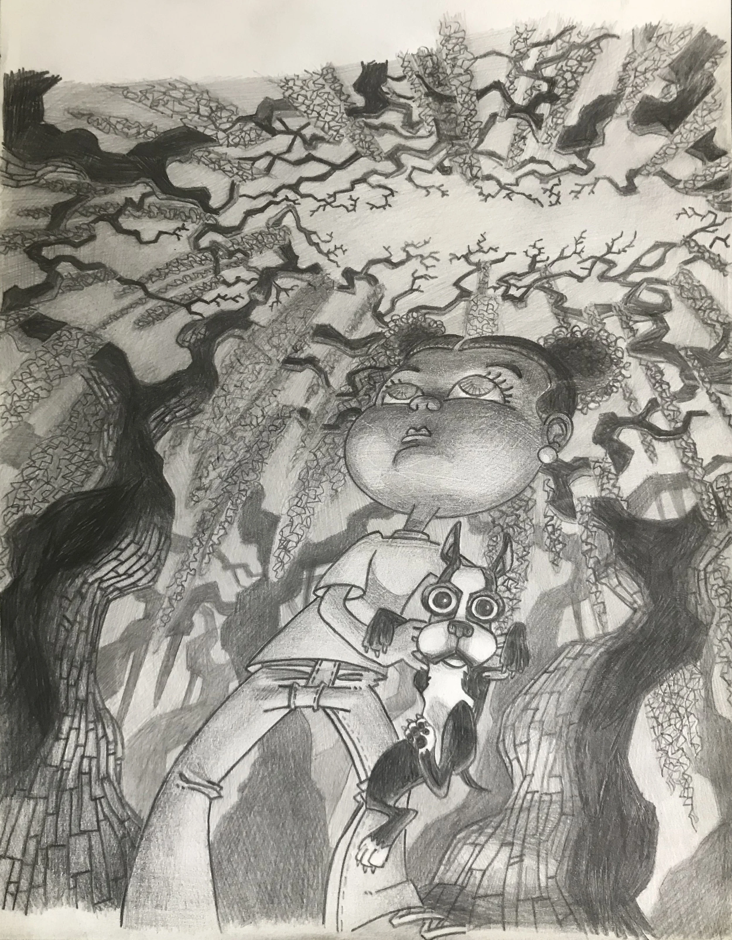 Wizard of Oz in Savannah (sketch)