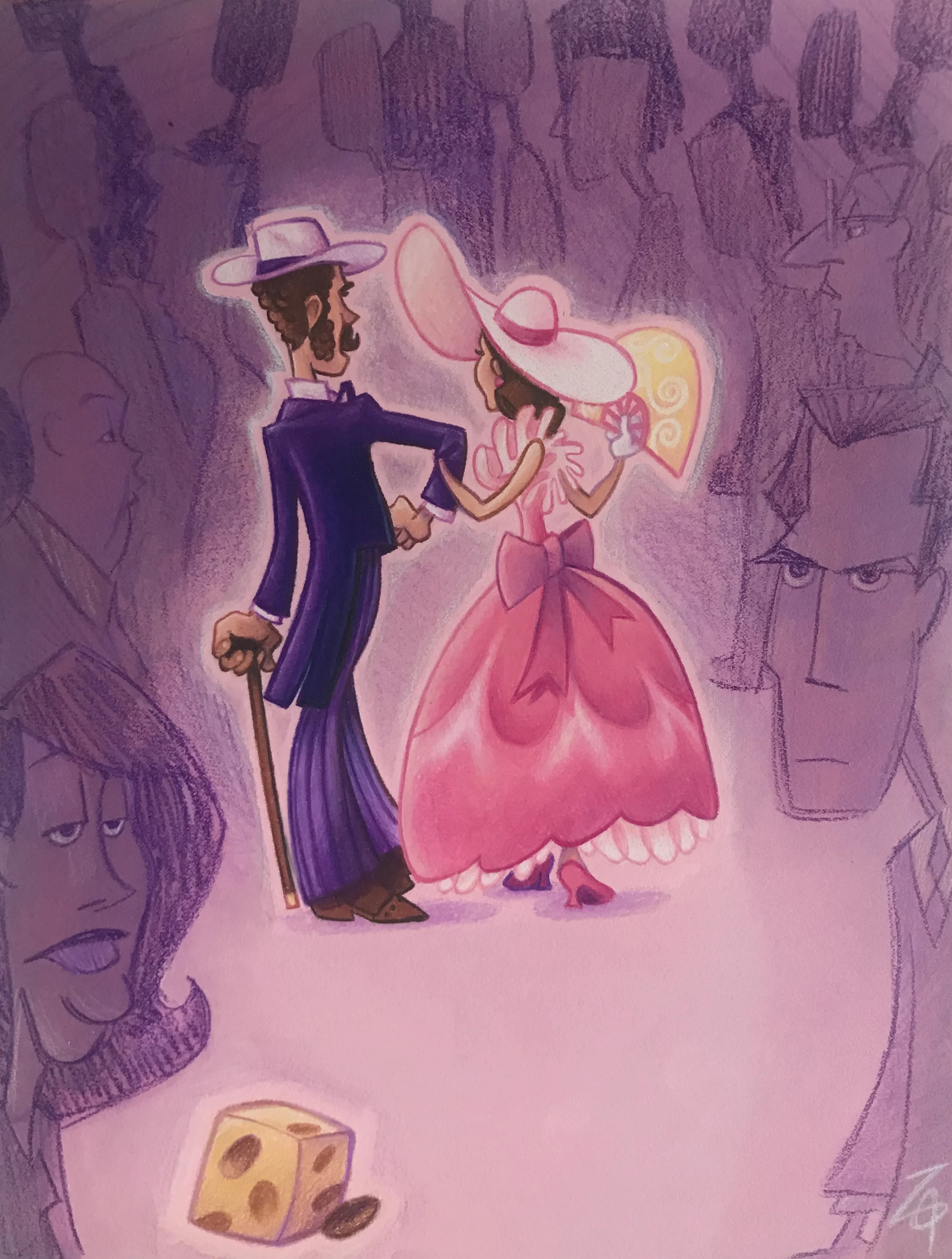 Candy shop ad for pralines