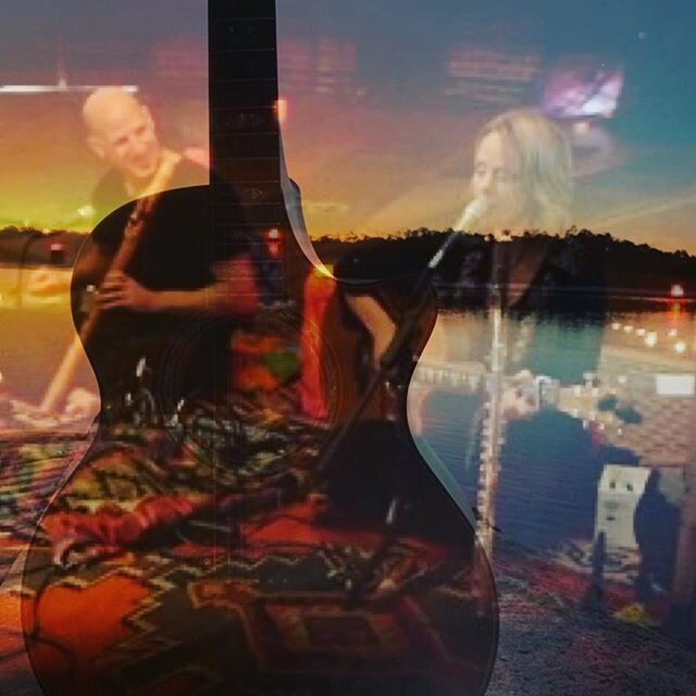You can&rsquo;t stop the music.  Having a beautiful jam on the shores of beautiful Tomakin Beach preparing for our events in Batemans Bay and Narooma this coming weekend. @soultribestudio and @half.moon.yoga