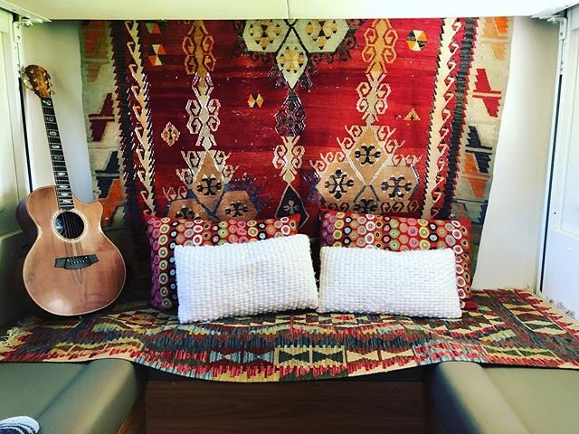 Recording studio setup in the back of our van.  Lookout for some live campervan kirtan and sound healing coming over 4G into your homes and hopefully into your heats.  Also love Yin Yoga Sonic Tonic.  Love from Vanessa and Steve