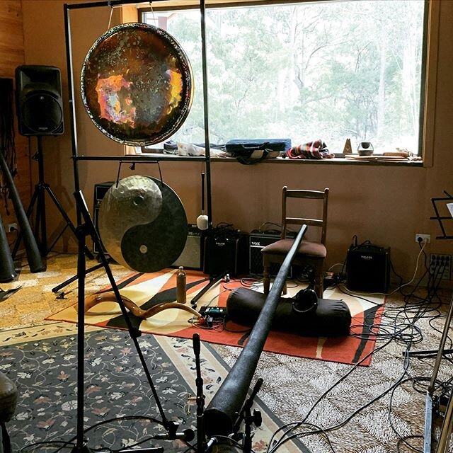 New album in creation. 💿 Using this time to record our new album in the forest surround by pureness of nature and drawing inspiration from the ancient wisdom of the sounds on nature.