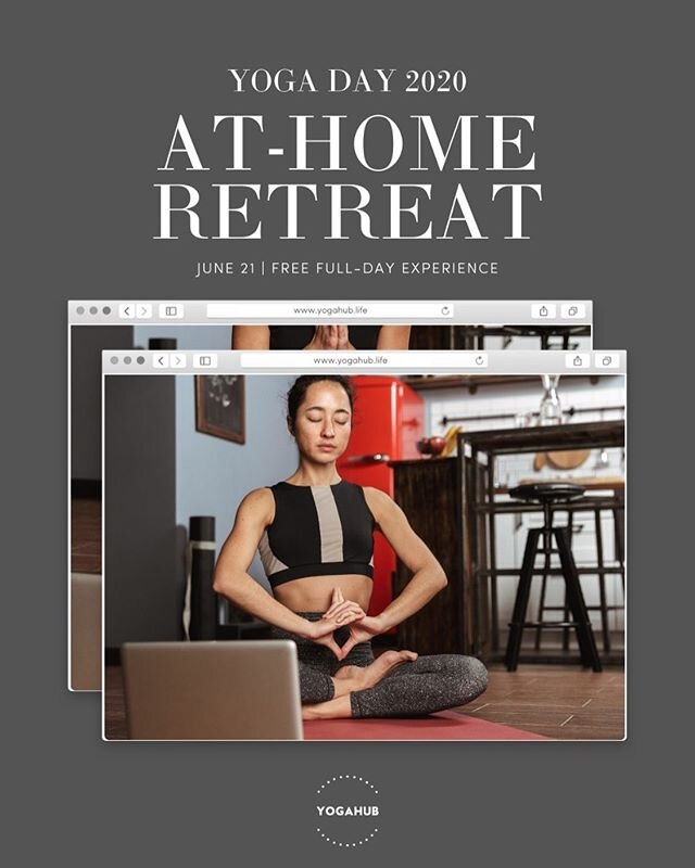 ❗️❗️❗️This week brings an opportunity to turn over a new leaf: Sunday, June 21st is the summer solstice, new moon, and Yoga Day! 🧘&zwj;♂️🧘&zwj;♀️ We invite you to join us and celebrate with a free At-Home Virtual Retreat to remove personal obstacle