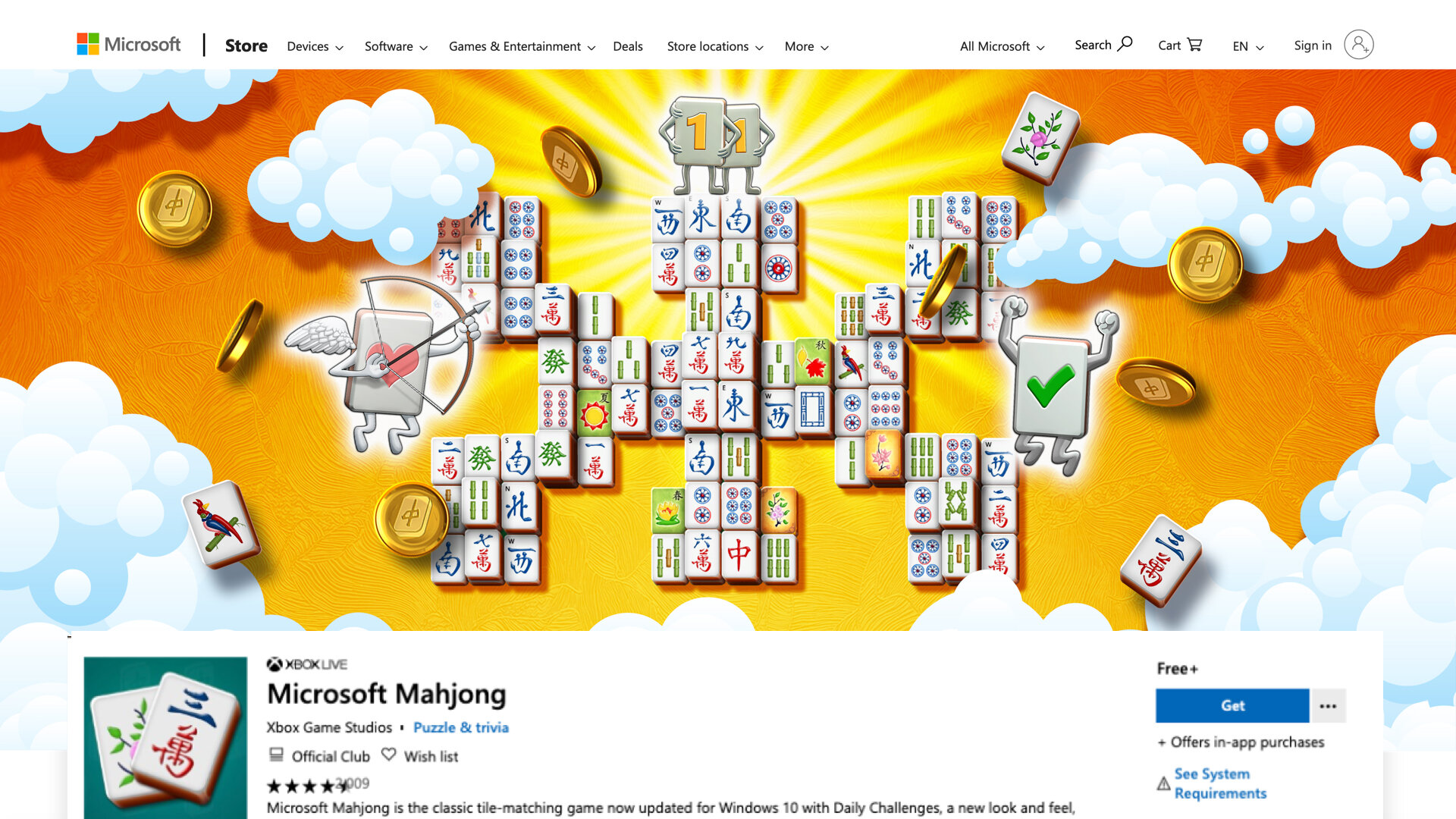 Get Mahjong Free ! - Microsoft Store