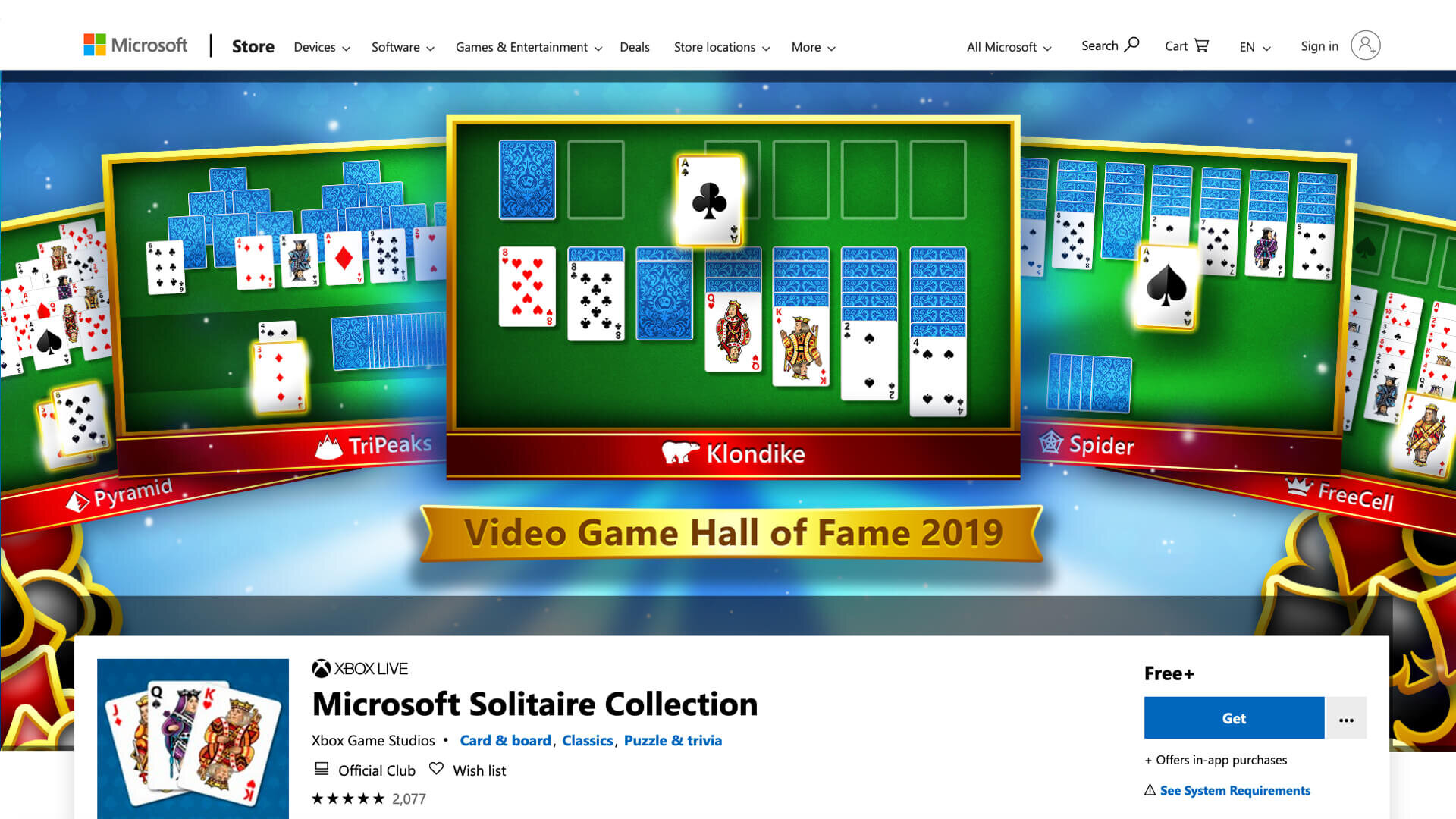 Get Solitaire Epic - Microsoft Store