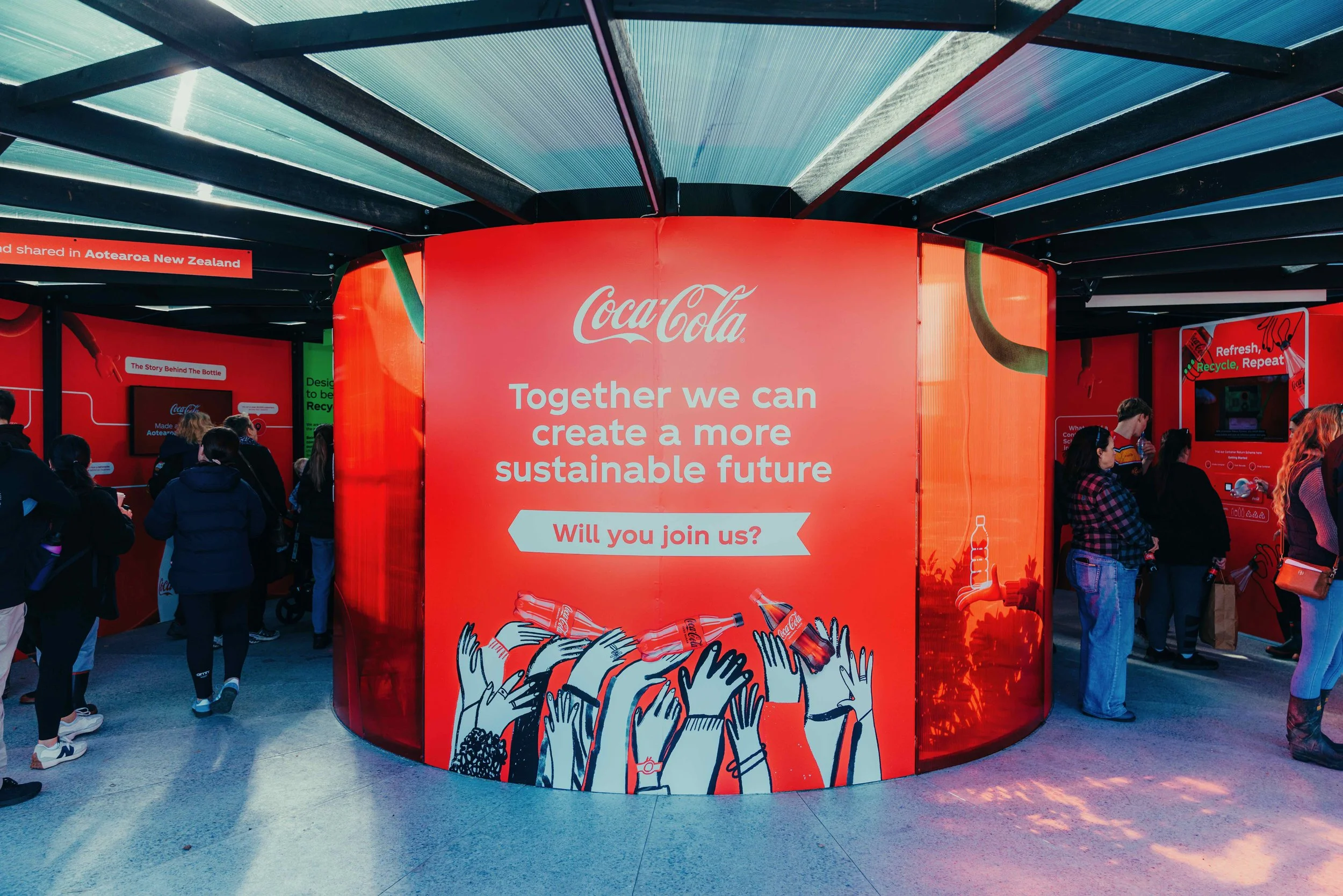 Coke at Fieldays