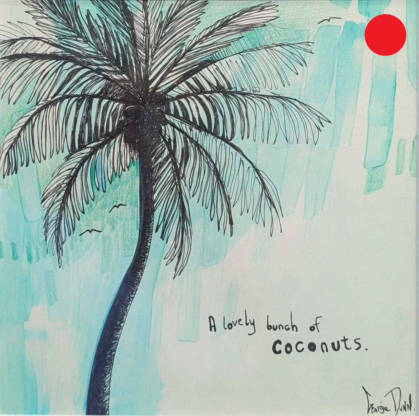 SOLD - A Lovely Bunch of Coconuts